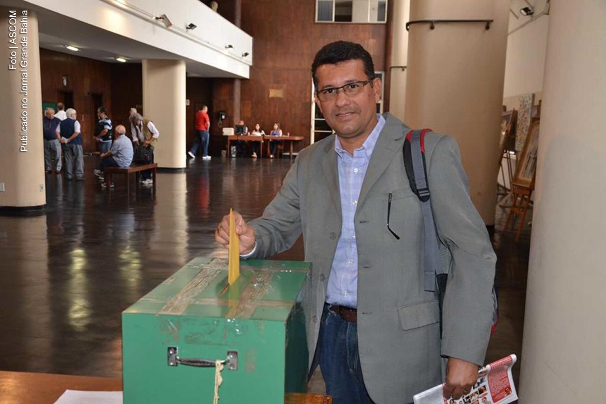 Fabio Costa Pinto, jornalista, sócio efetivo da Associação Brasileira de Imprensa (ABI) e representante da entidade na Bahia.