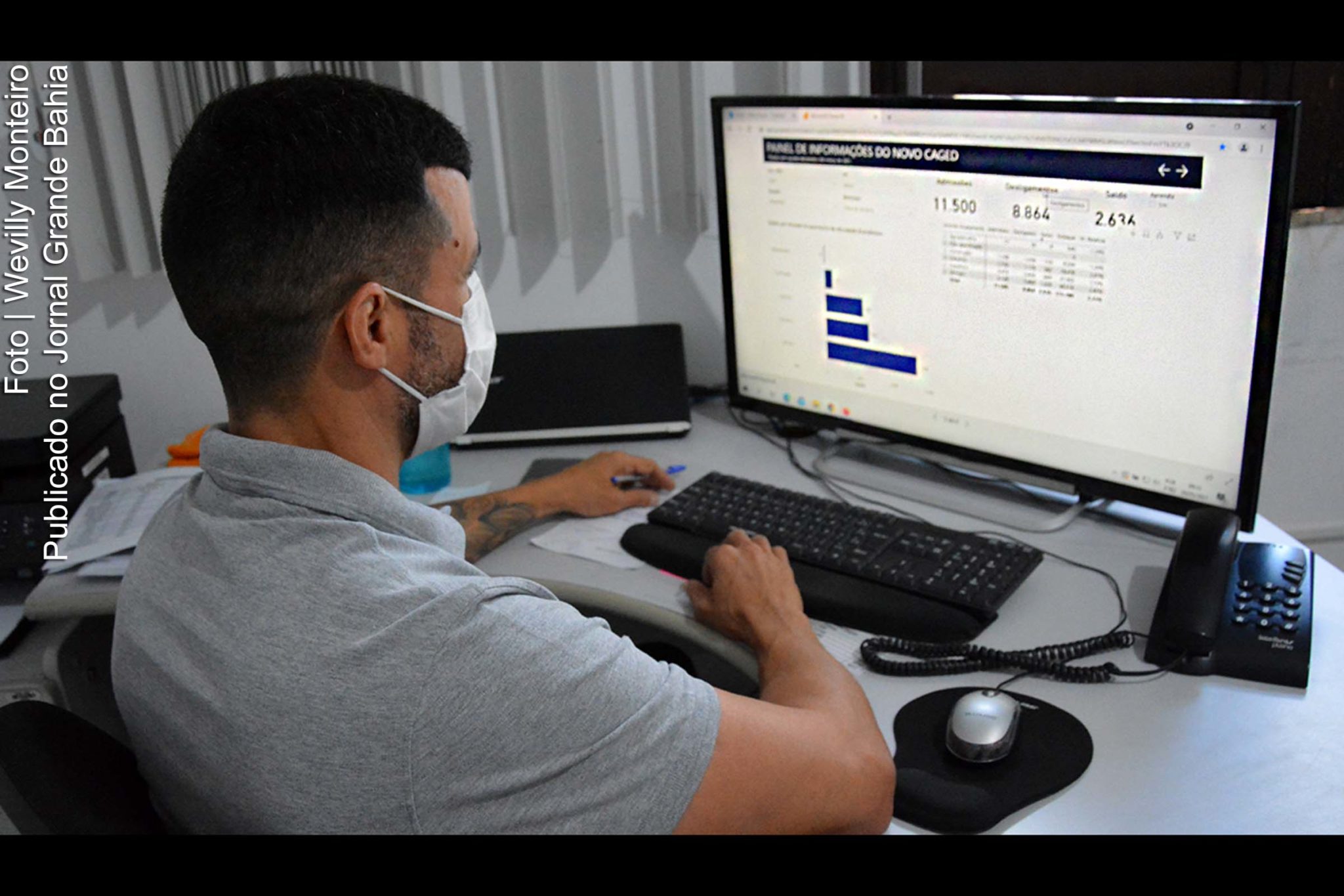 Ao todo, 109 pessoas foram contratadas, e cinco dessas vagas direcionadas à Pessoa com Deficiência (PCD).