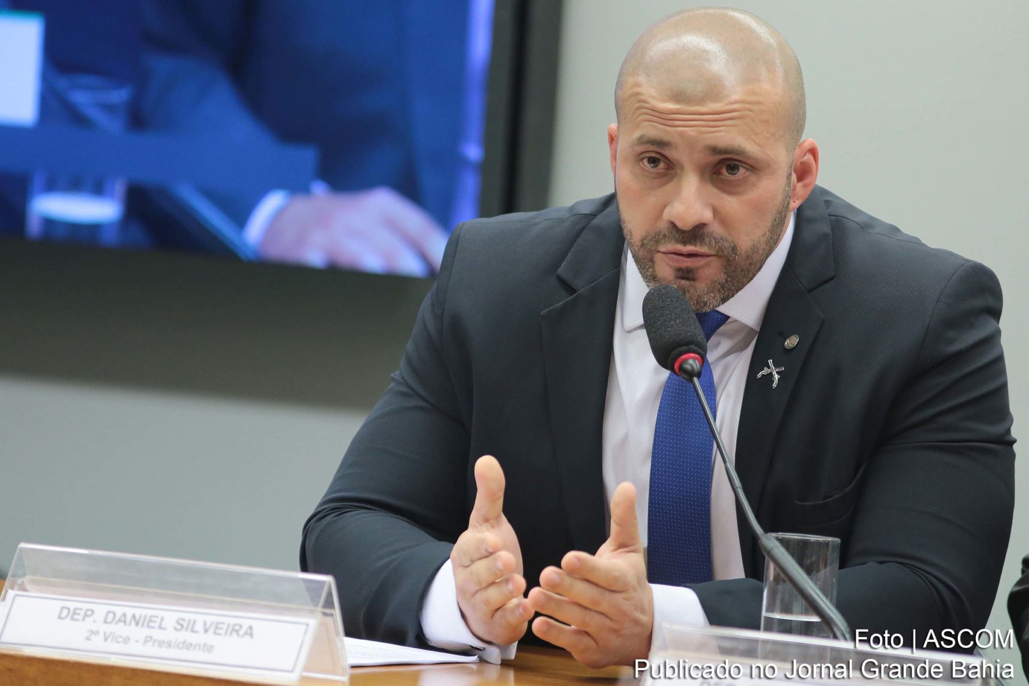 Extremista de direita Daniel Silveira.