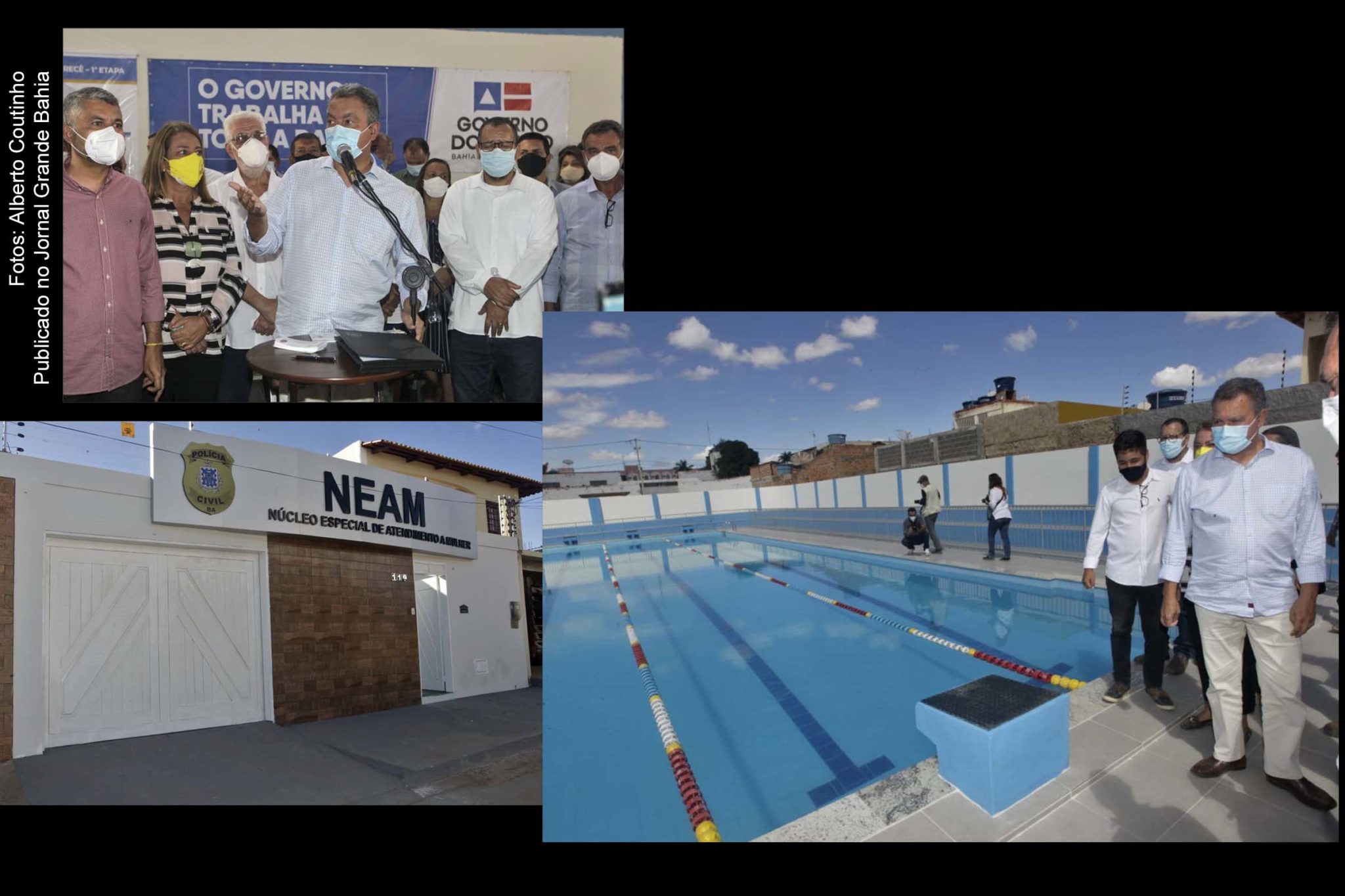 Governador Rui Costa inaugura Complexo Poliesportivo Educacional, nova sede do Núcleo Especializado de Atendimento à Mulher (NEAM), iluminação pública e a ampliação do Centro Territorial de Educação Profissional (CETEP), no município de Irecê.