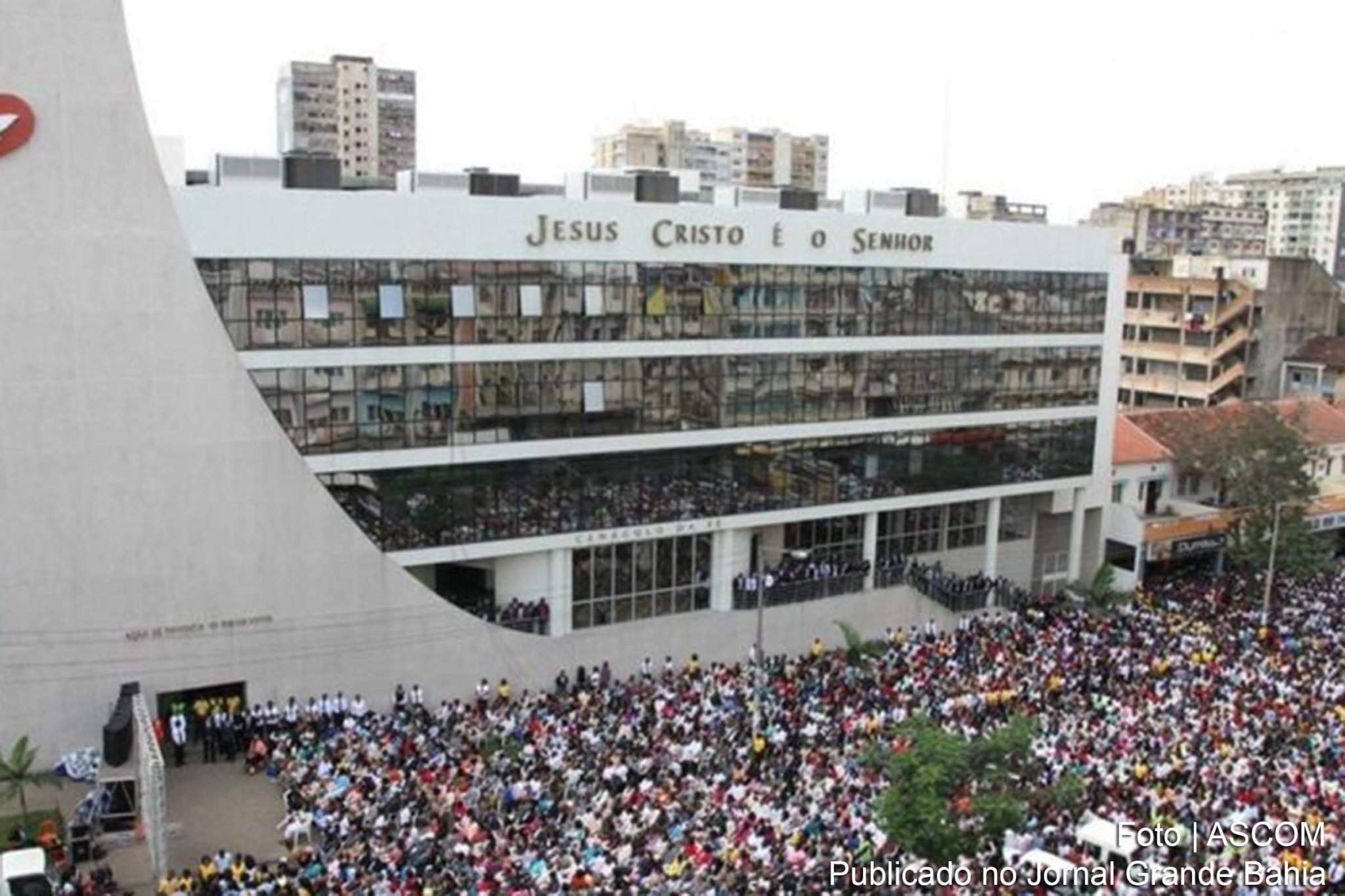 Igreja Universal em Maputo, capital de Moçambique, onde seu projeto de transnacionalização foi bem-sucedido.