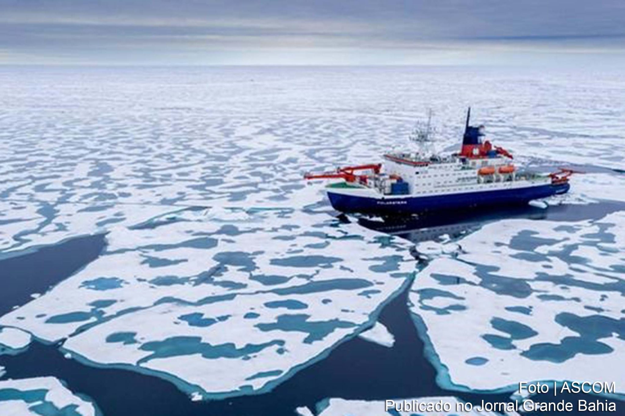 Navio quebra-gelo Polarstern percorreu o Ártico por mais de um ano coletando dados. Líder da maior expedição da história ao Polo Norte, Markus Rex apresentou dados alaramantes sobre o derretimento do gelo marinho e o aumento de temperatura na região.