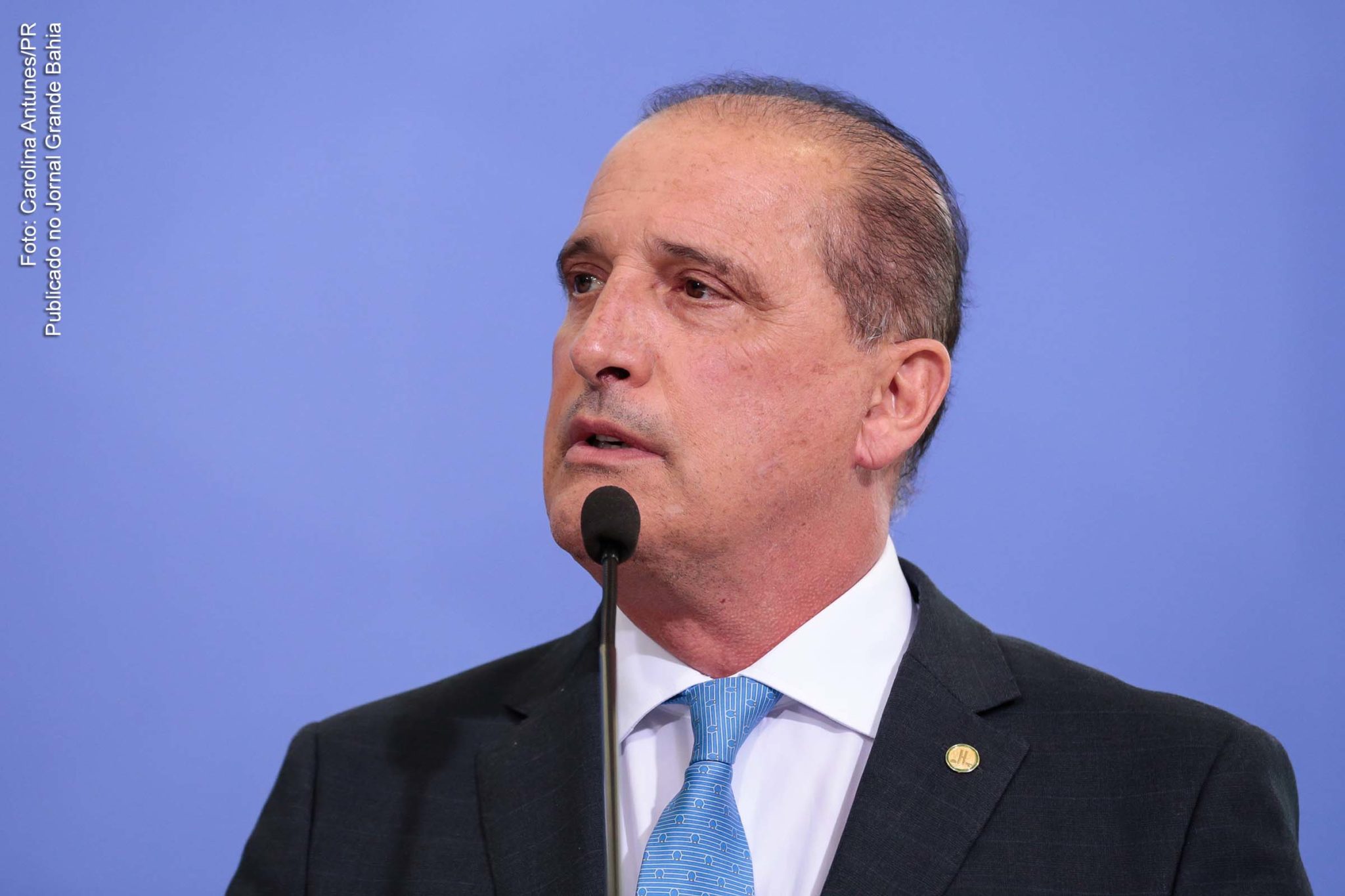 Onyx Lorenzoni, ministro-chefe da Secretaria-Geral da Presidência da República do Governo Bolsonaro. Indícios de irregularidades na compra da Covaxin aparecem em documentos recebidos pela CPI.