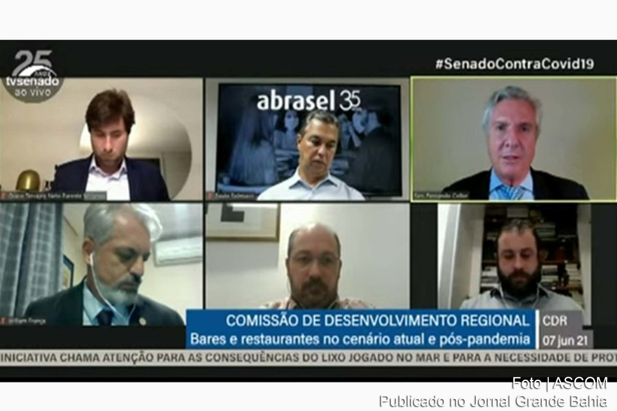 Representantes de bares e restaurantes criticam limitações ao funcionamento durante audiência no Senado Federal