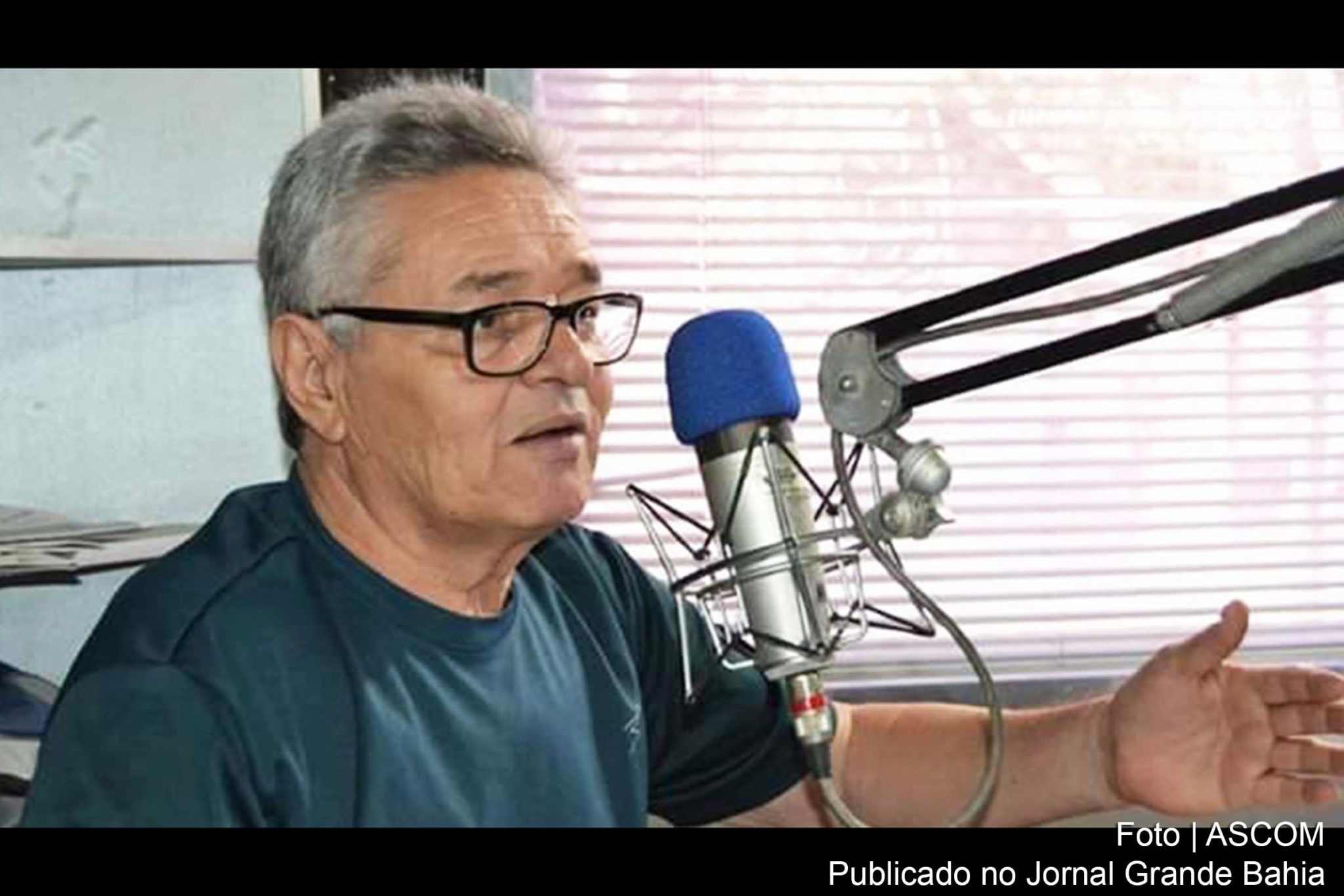 Rogério Santana tinha 69 anos e atuou com destaque na crônica desportiva de Feira de Santana.