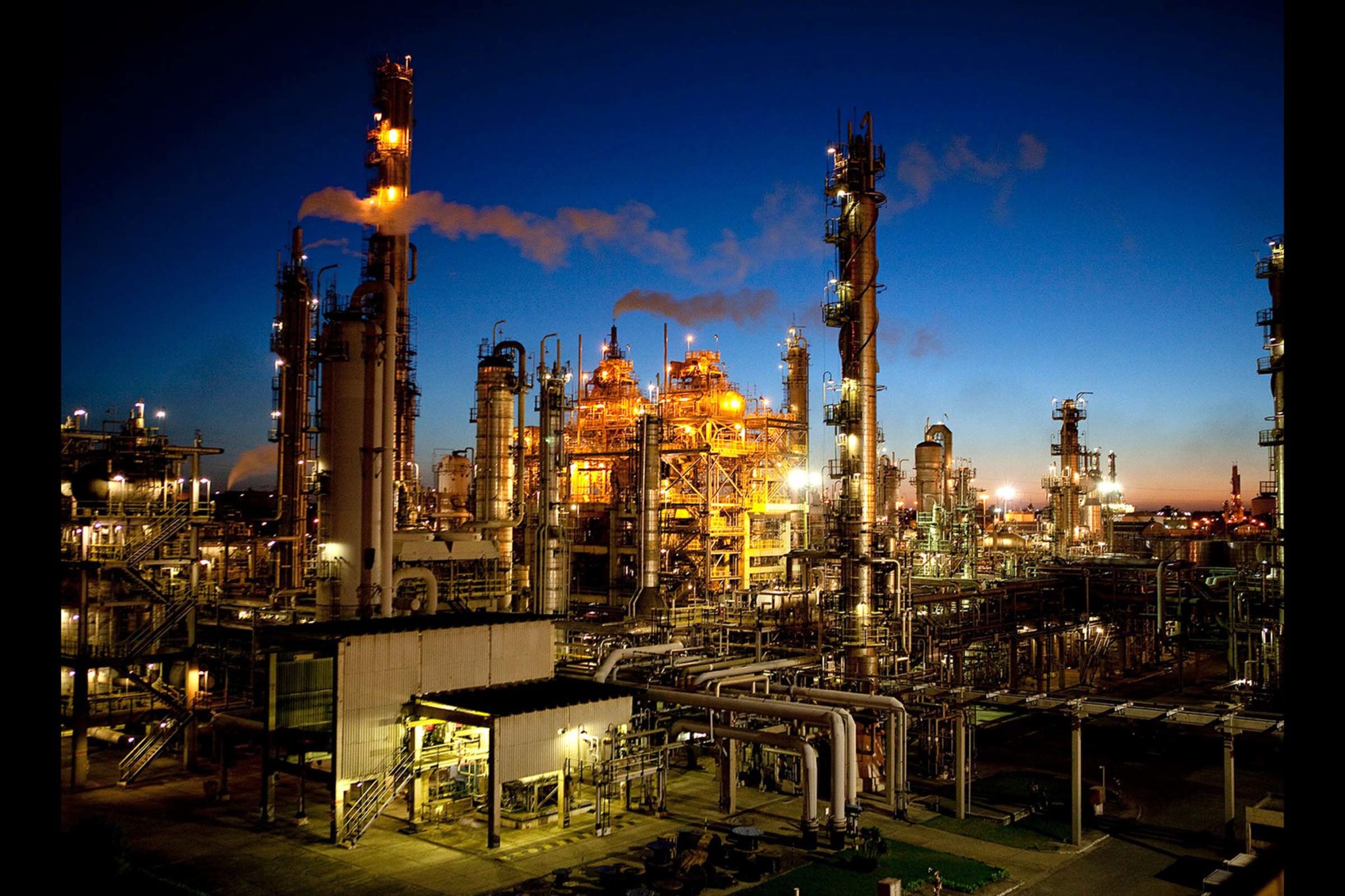 Unidade da Oxiteno, empresa que pertence ao grupo Ultrapar, no Polo Petroquímico de Camaçari.