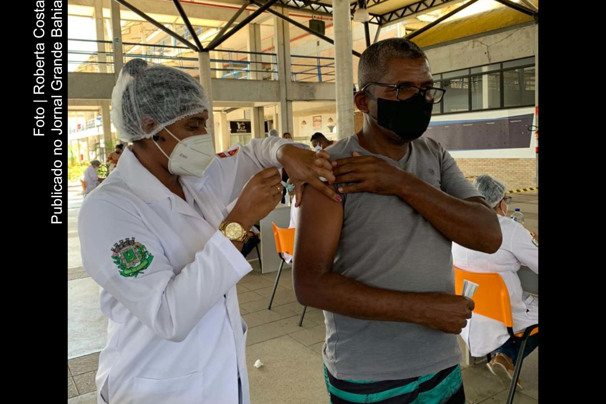 Vacinação contra Covid-19 transcorre de forma tranquila no feriado de Corpus Christi em Feira de Santana, diz Governo Colbert Martins