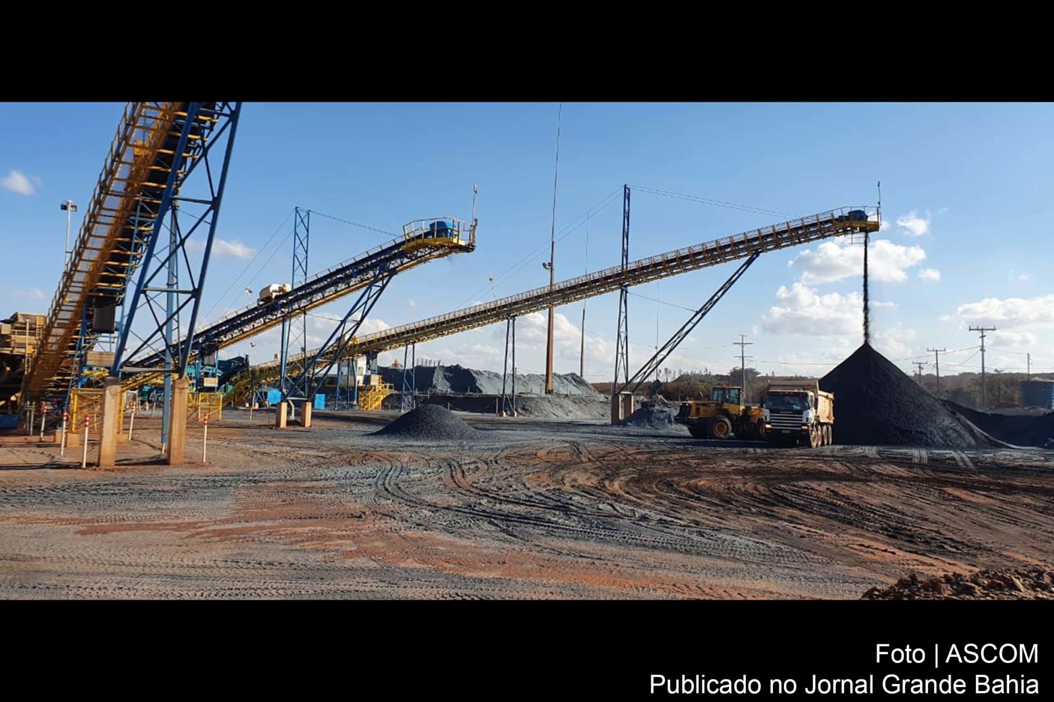 Mina Pedra de Ferro da Bamin, em Caetité, é explorada por grupo empresarial sediado no Cazaquistão.
