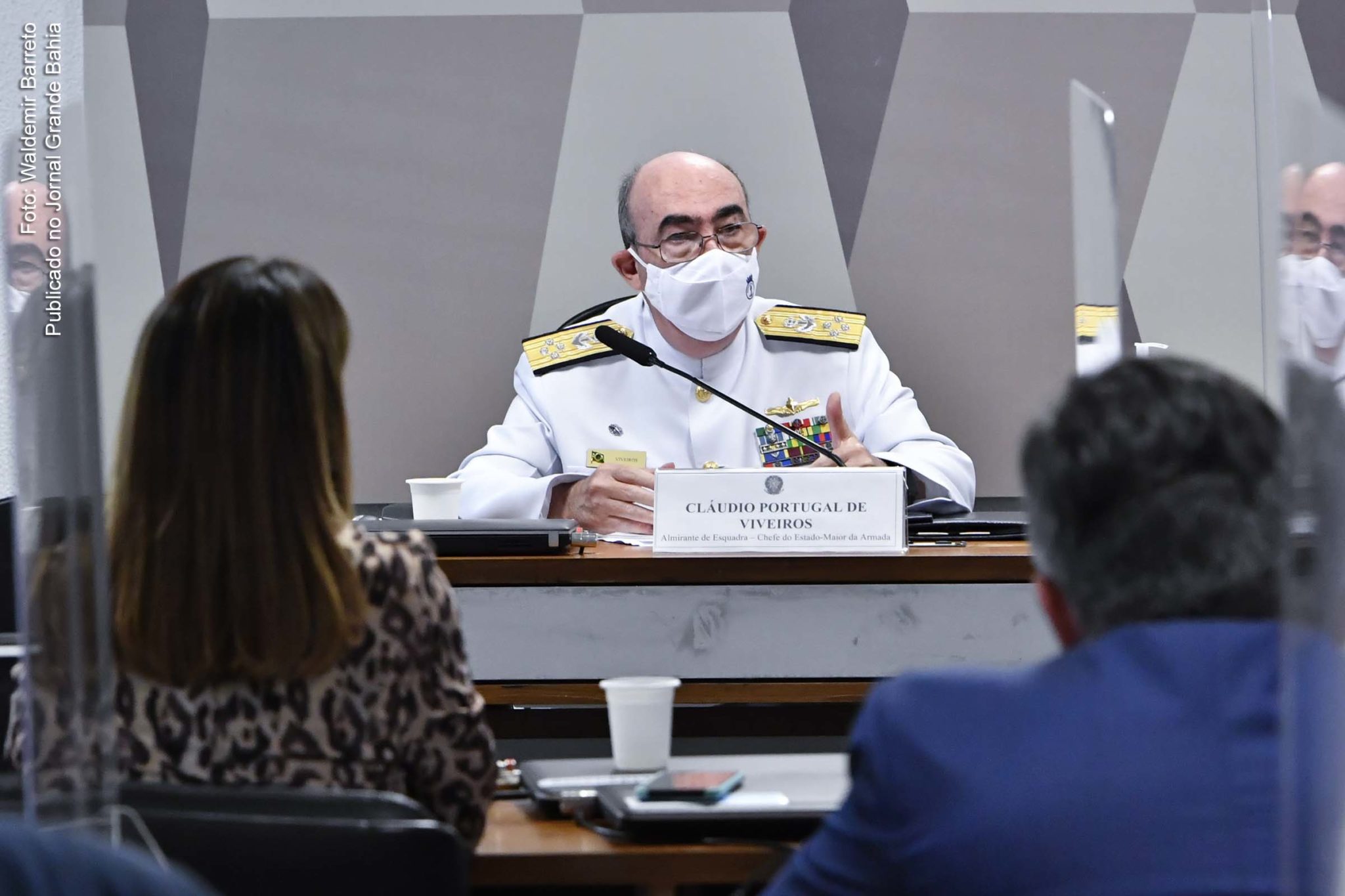 Em 5 de julho de 2021, o almirante de esquadra Claudio Portugal de Viveiros foi sabatinado pela Comissão de Constituição e Justiça para o cargo de ministro do Superior Tribunal Militar (STM).