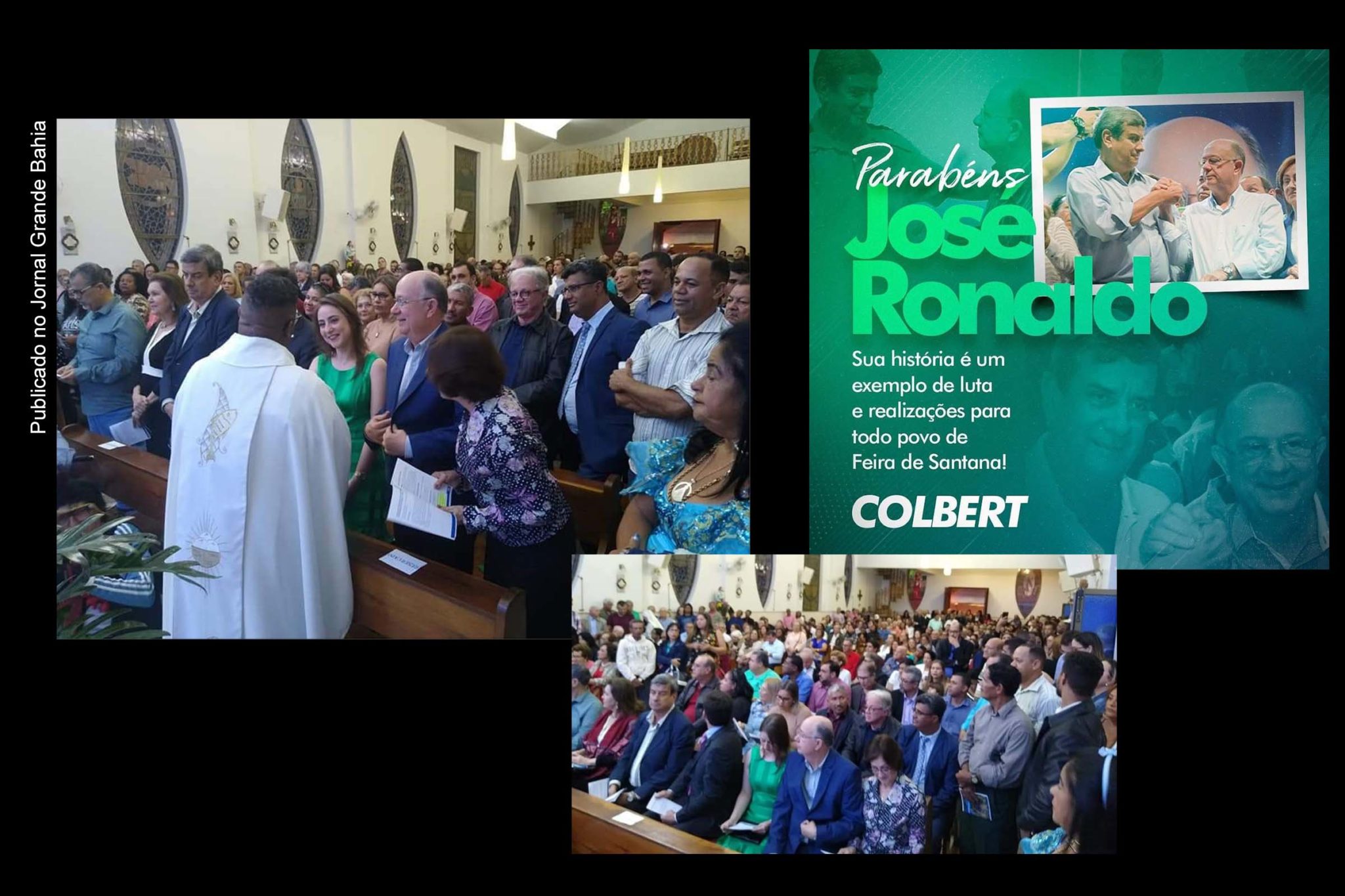 Ex-prefeito José Ronaldo completa 70 anos reunindo prefeito de Feira de Santana, vice-prefeito, lideranças políticas e membros da comunidade