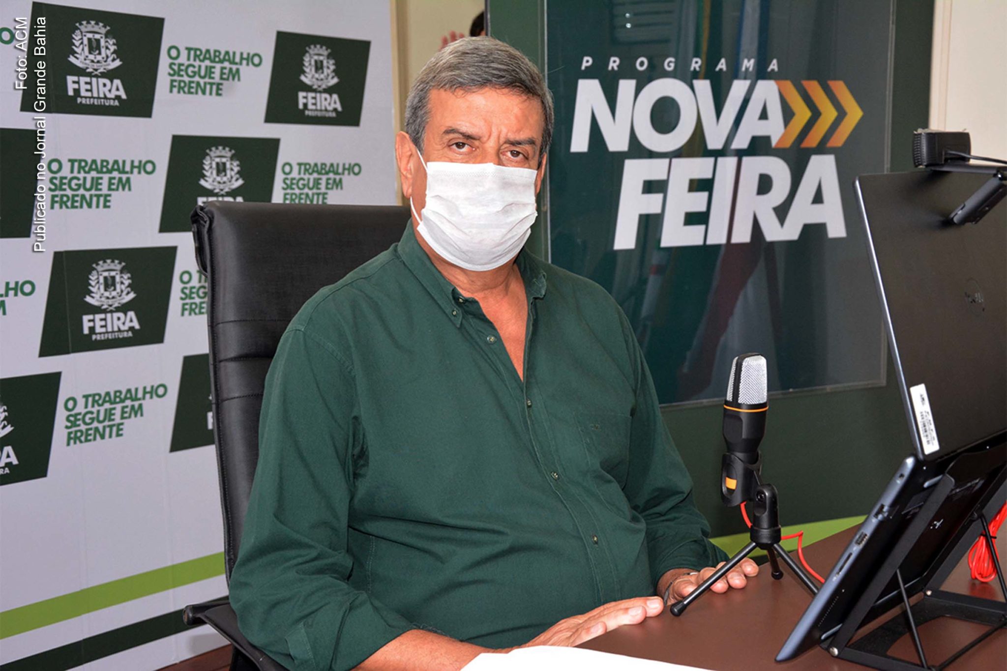 Colbert Martins Filho (MDB), prefeito de Feira de Santana.