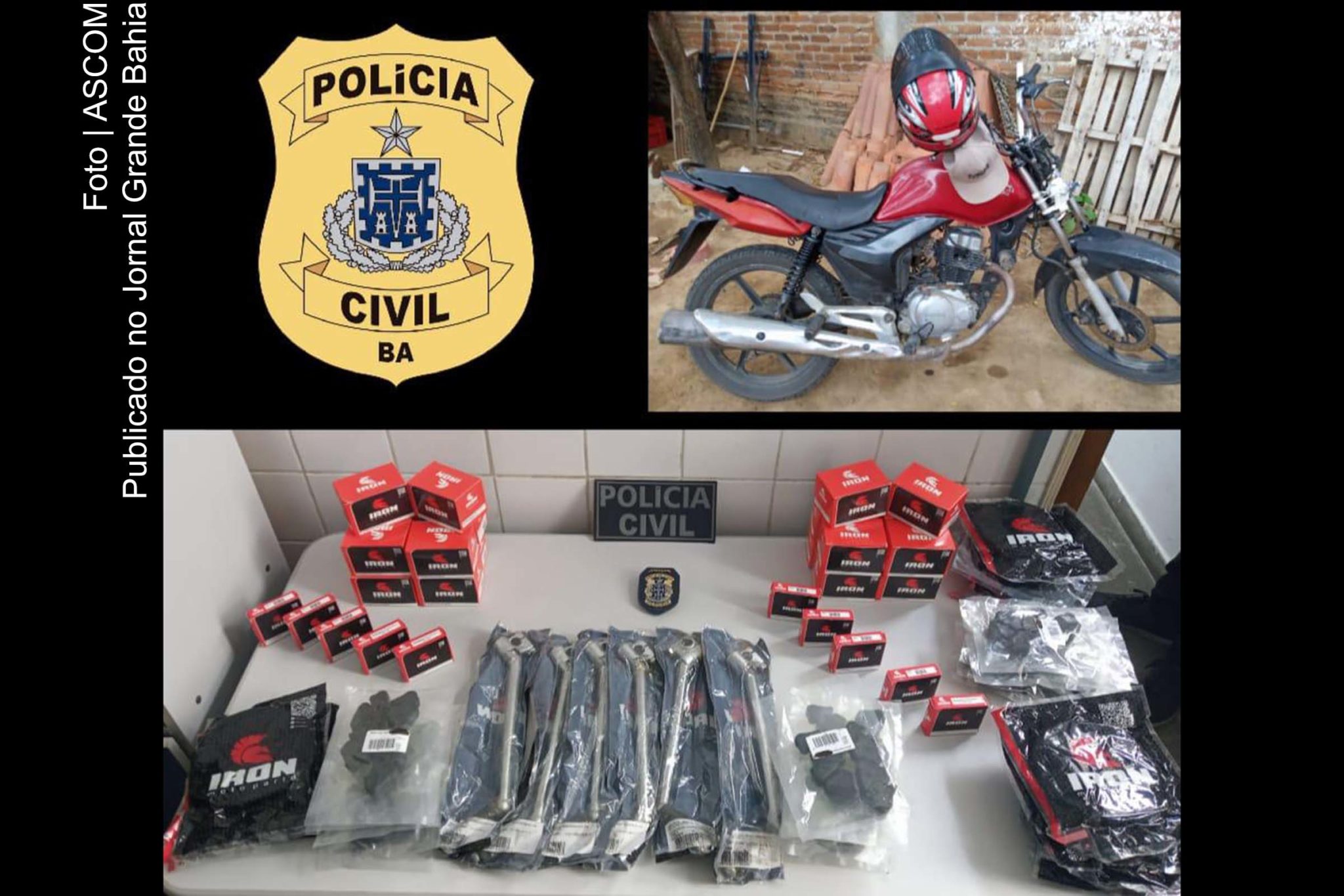 DRFR de Jequié elucida crimes, prende um e recupera peças