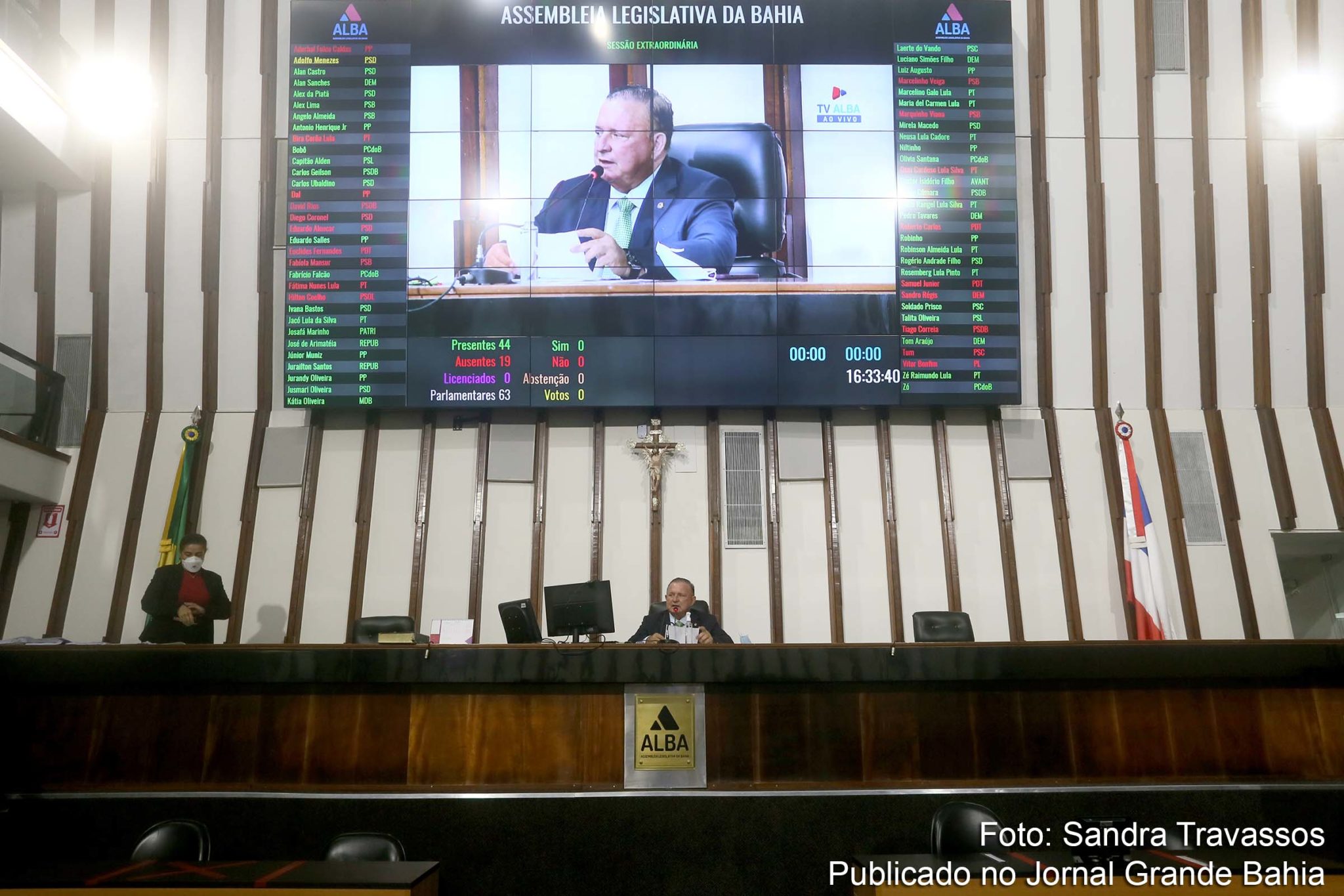 Deputado Adolfo Menezes (PSD), presidente da Assembleia Legislativa da Bahia.