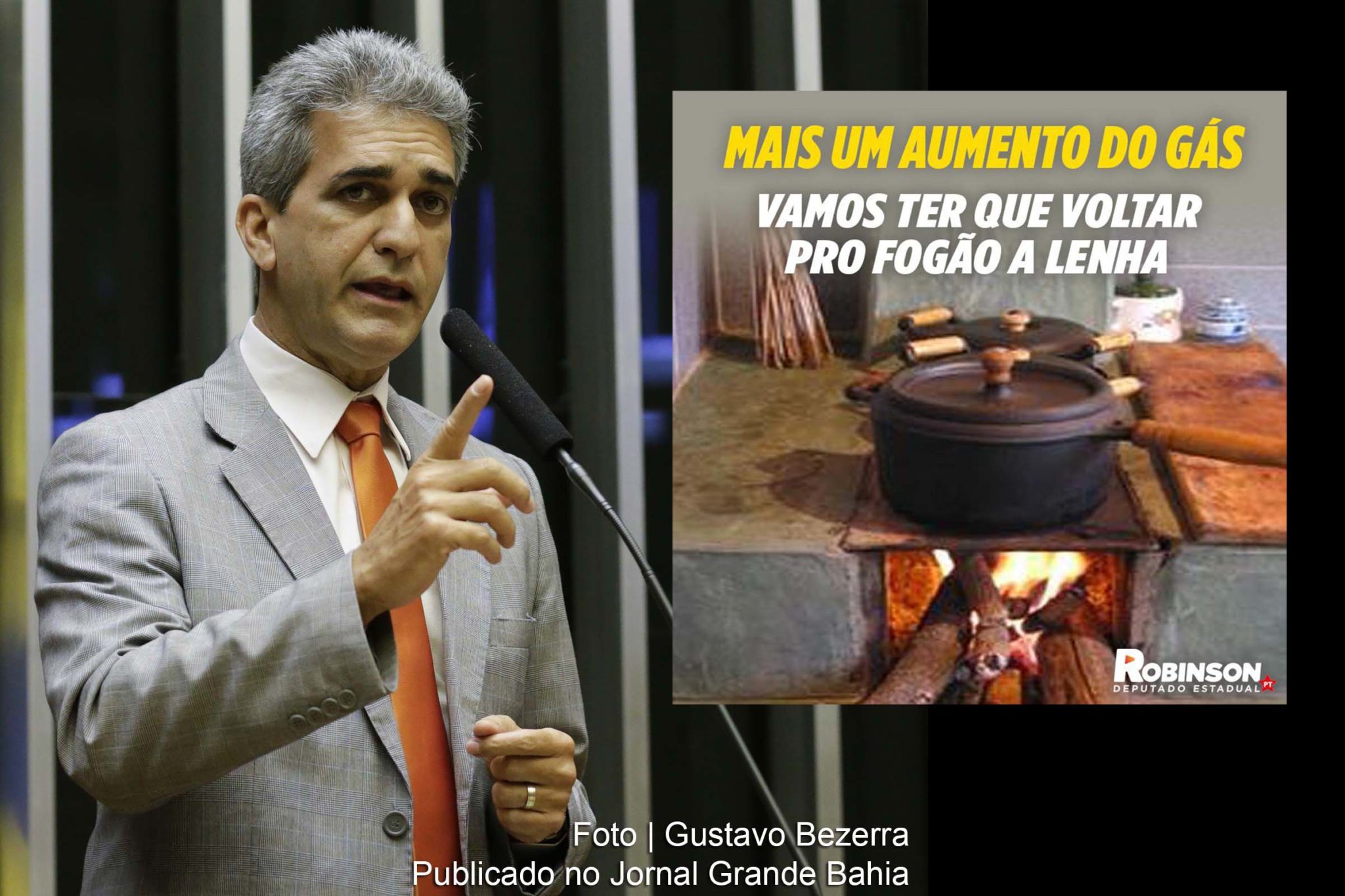 Deputado Robinson Almeida critica política de aumentos abusivos de preços controlados pelo Governo Bolsonaro.