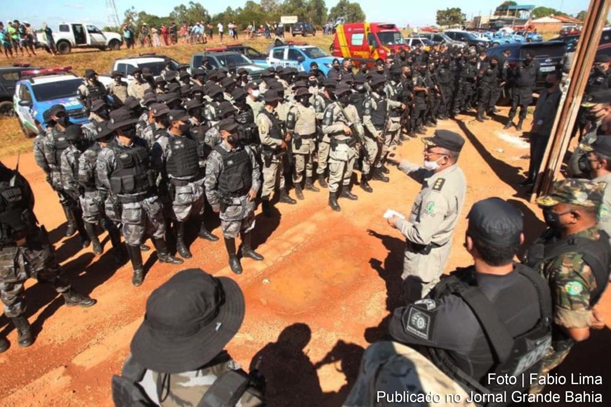 Em Goiás, mais de 200 policiais participaram da captura do homicida Lázaro Barbosa de Sousa.