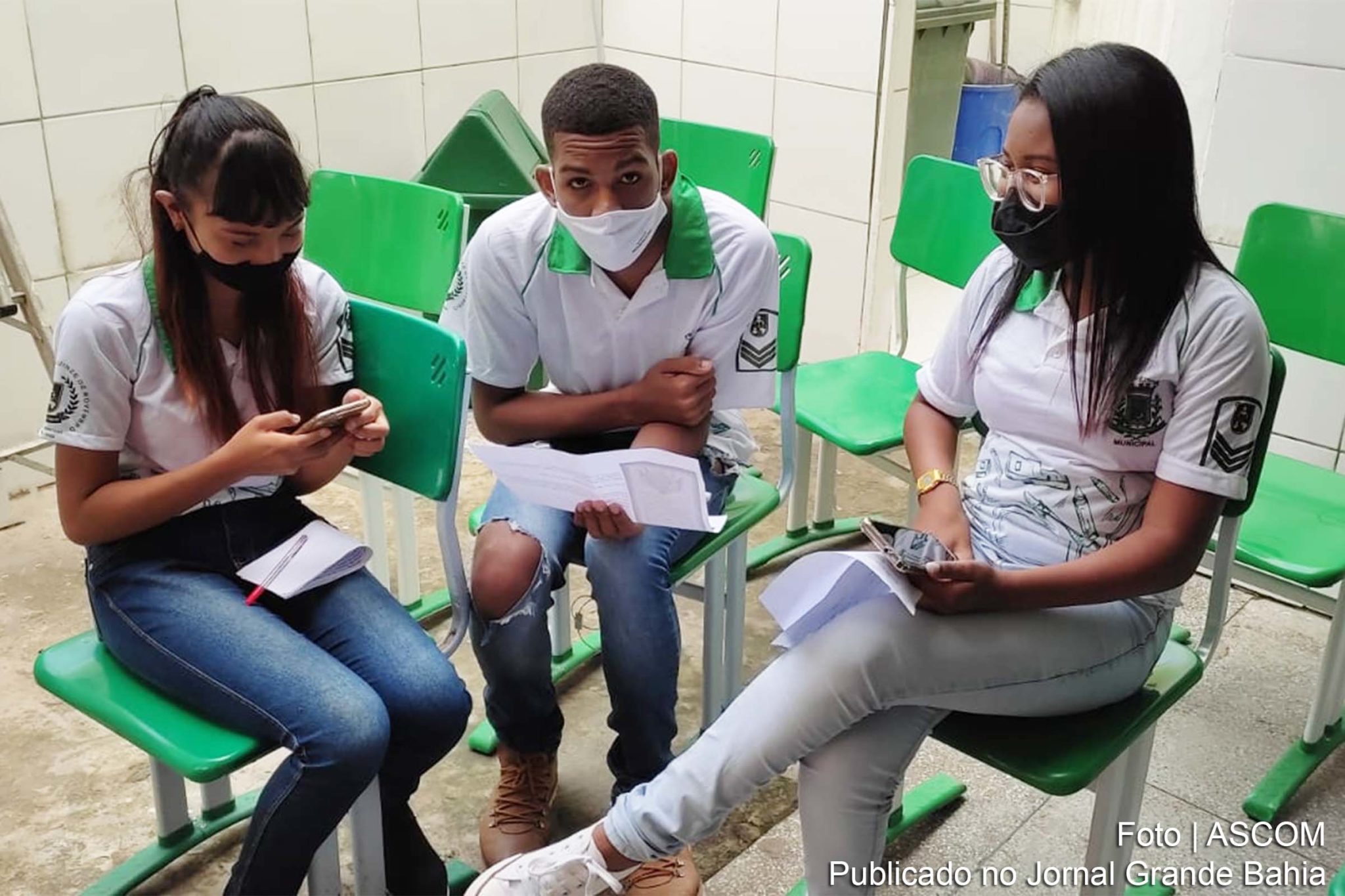 Gincana solidária “Projeto Valores” foi realizada pela Escola Cívico-Militar Municipal Quinze de Novembro.