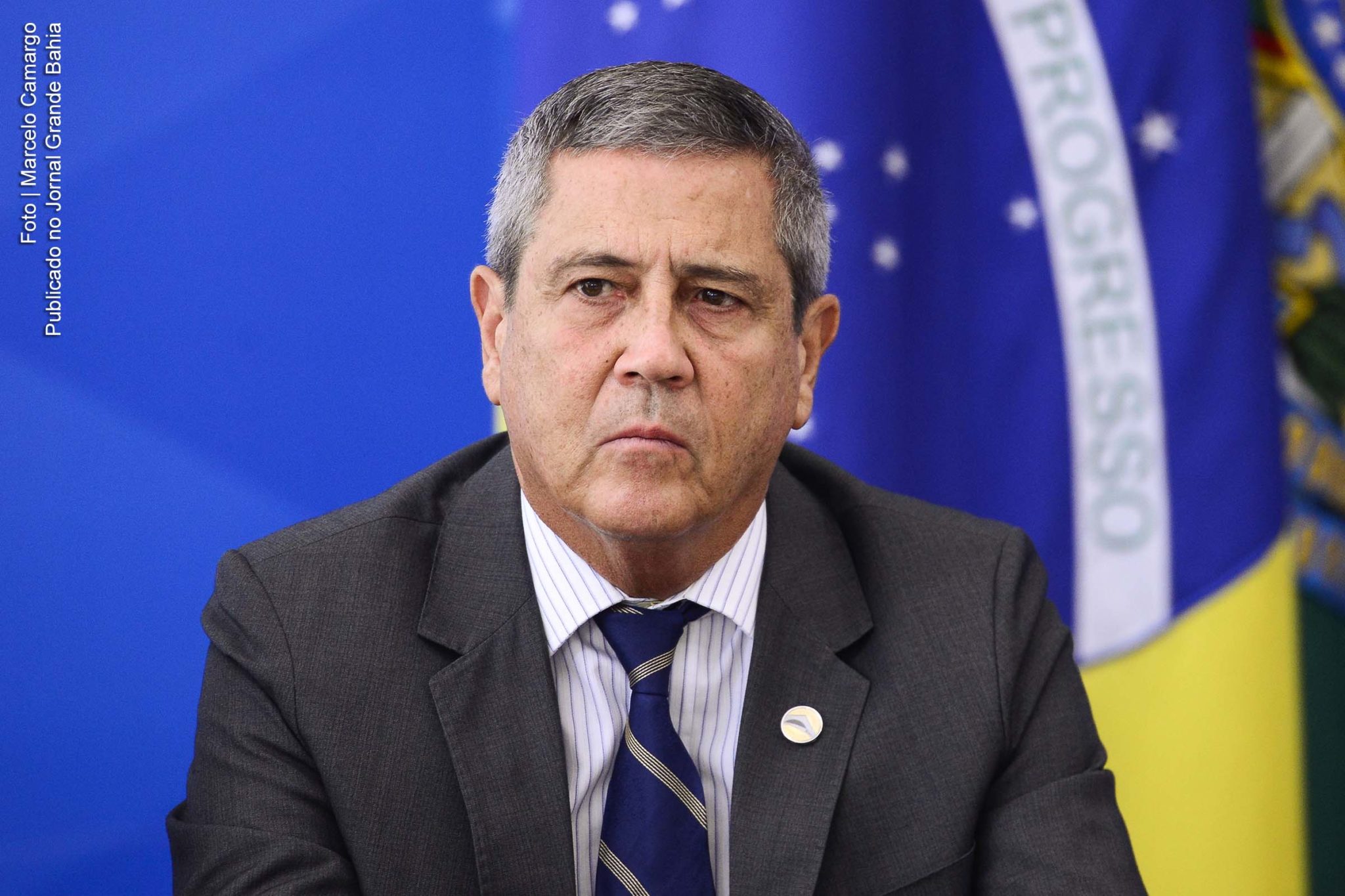 General Walter Braga Netto, ministro da Defesa do Governo Bolsonaro.
