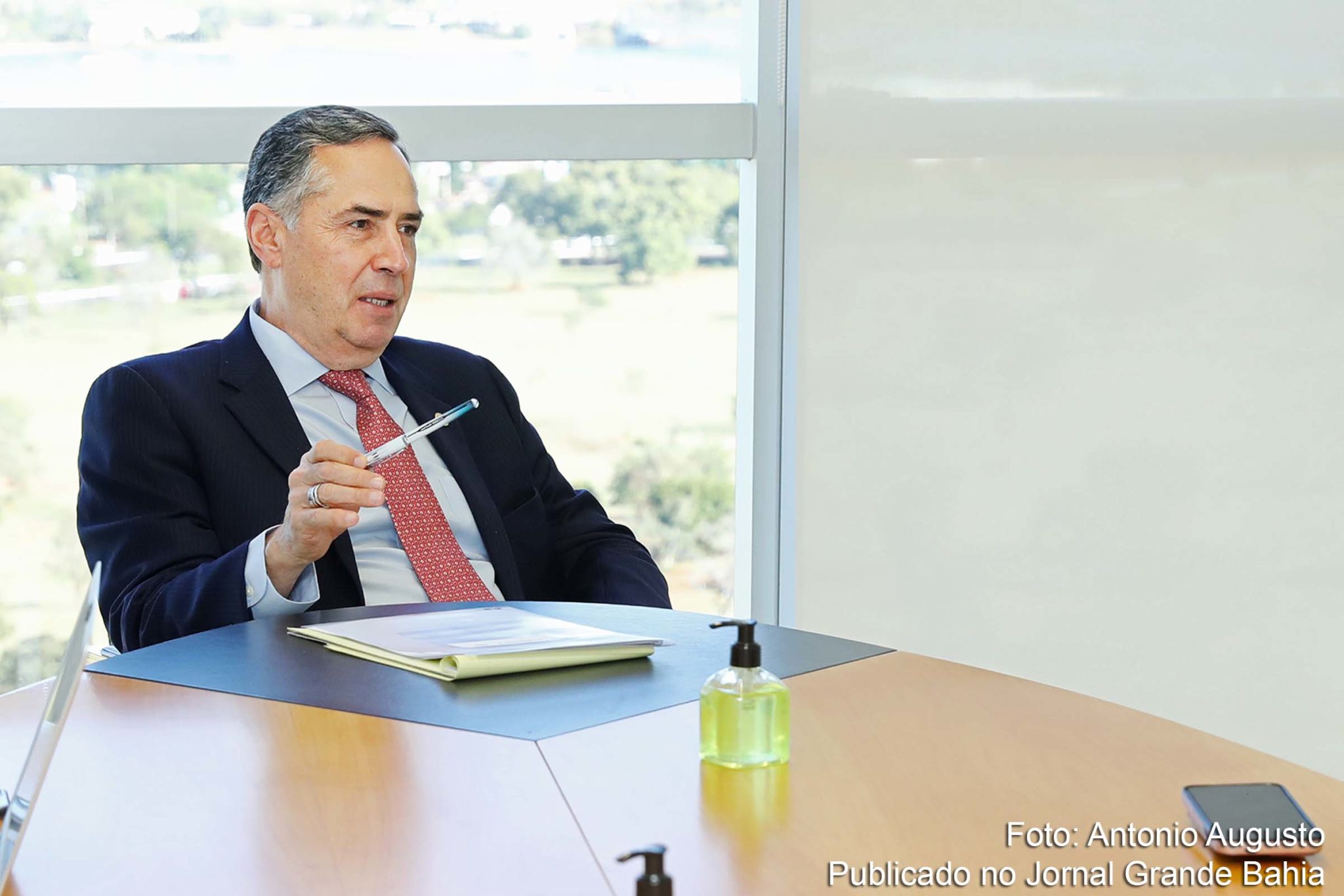 Ministro Luís Roberto Barroso, presidente do TSE.