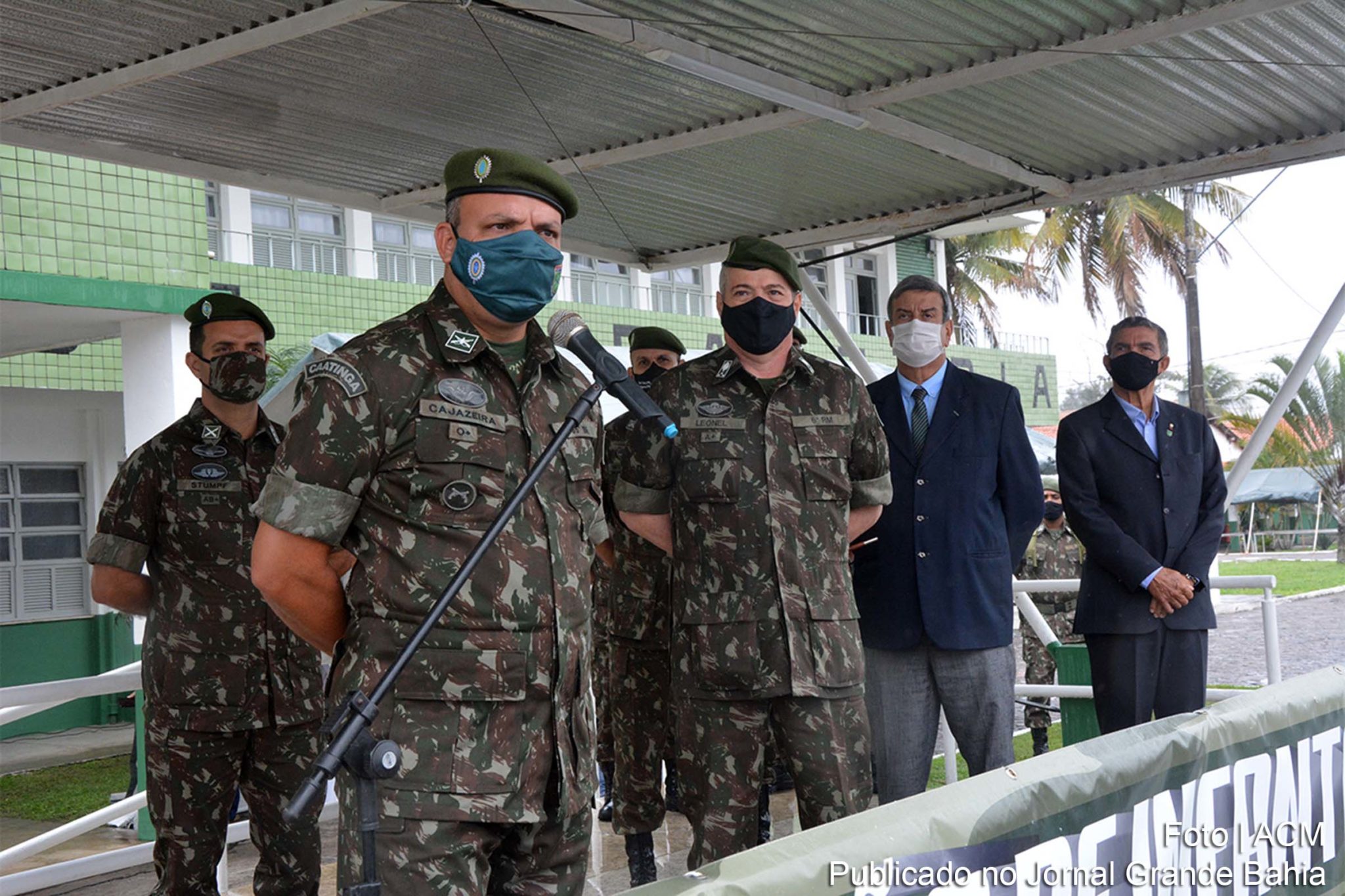Prefeito Colbert Filho participou da solenidade oficial dos 53 anos do 35º Batalhão de Infantaria.