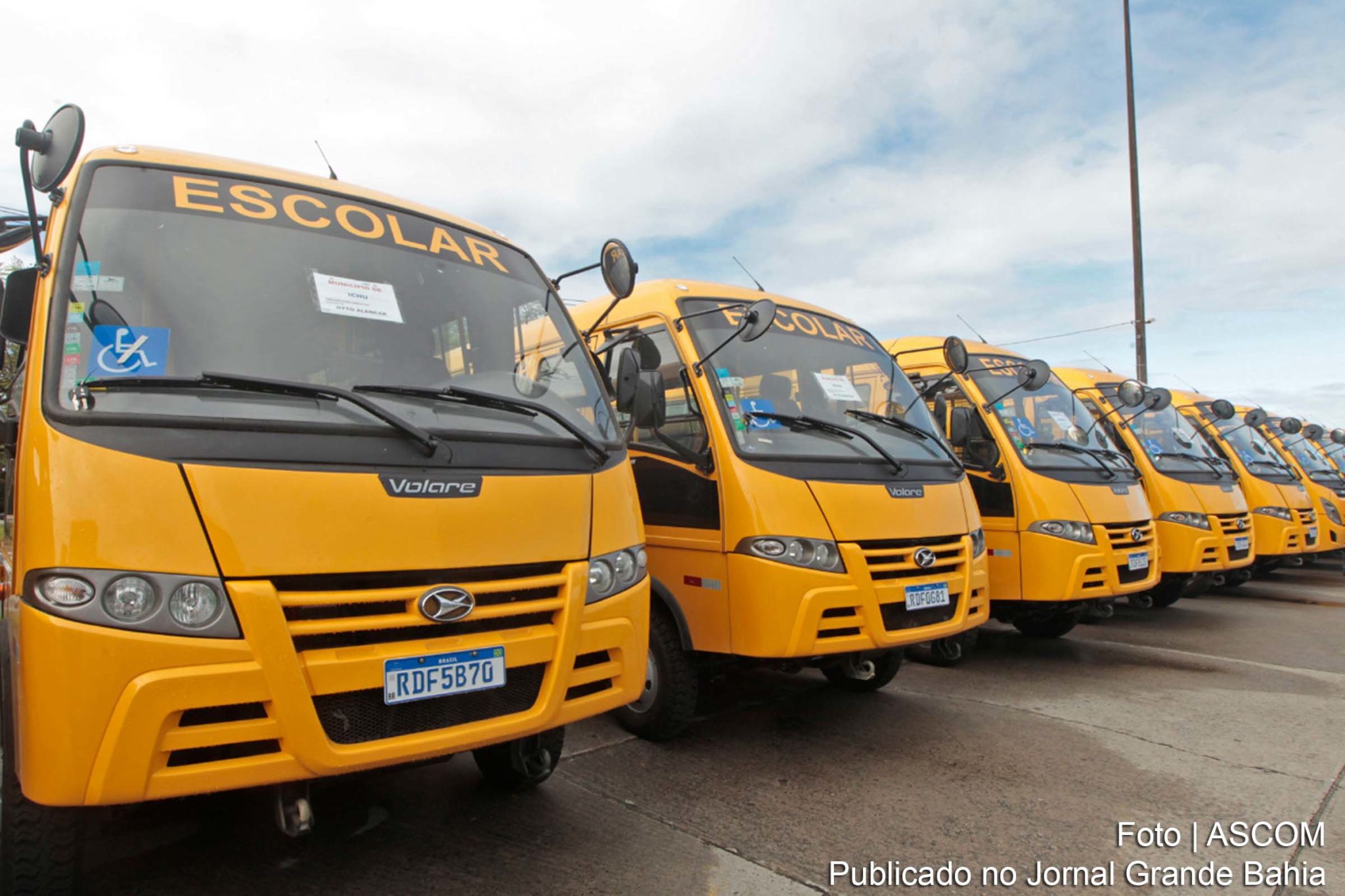 R$ 90 milhões foram destinados aos municípios da Bahia para transporte escolar.