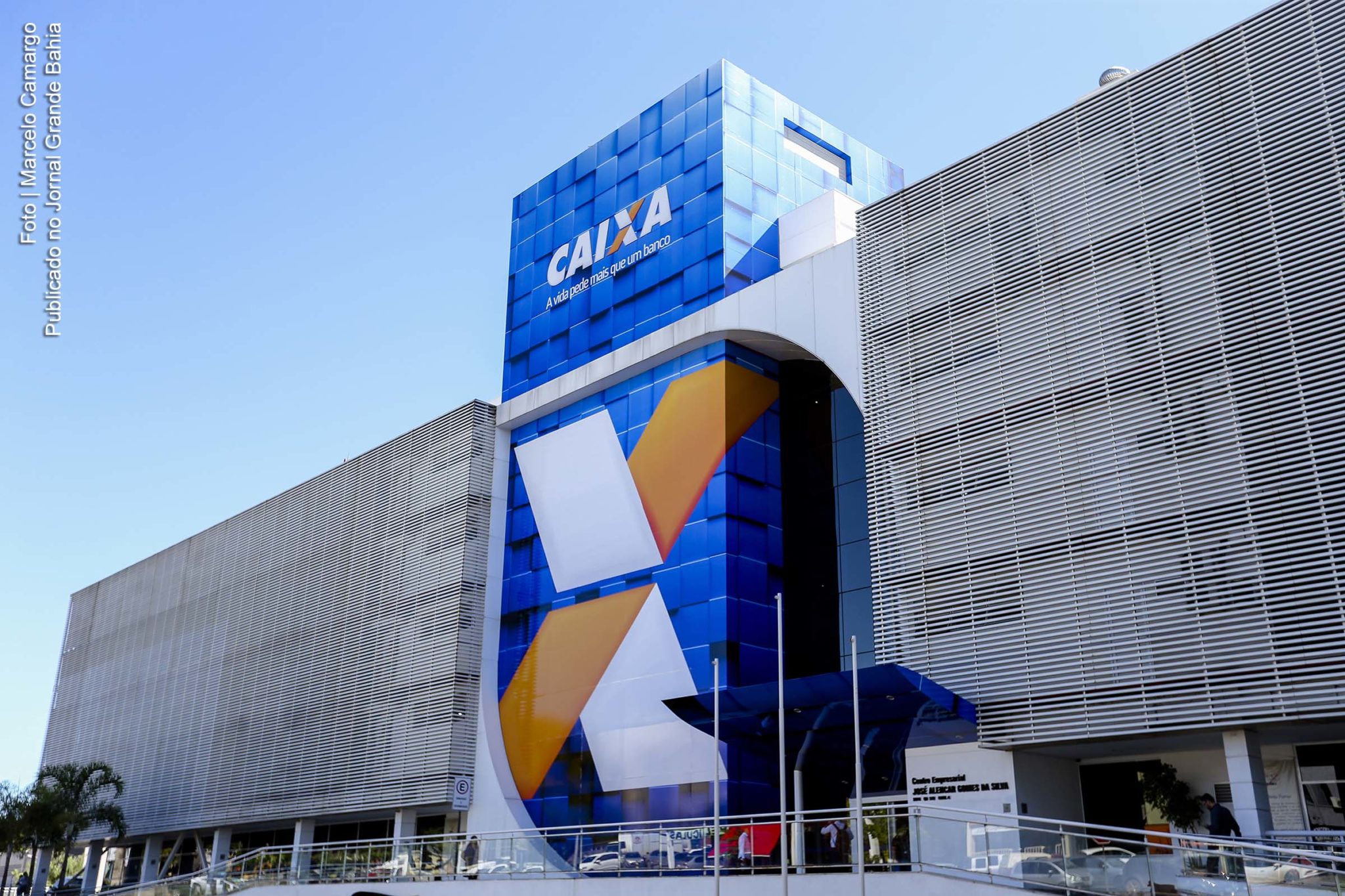 Unidade bancária da Caixa Econômica Federal (CEF).