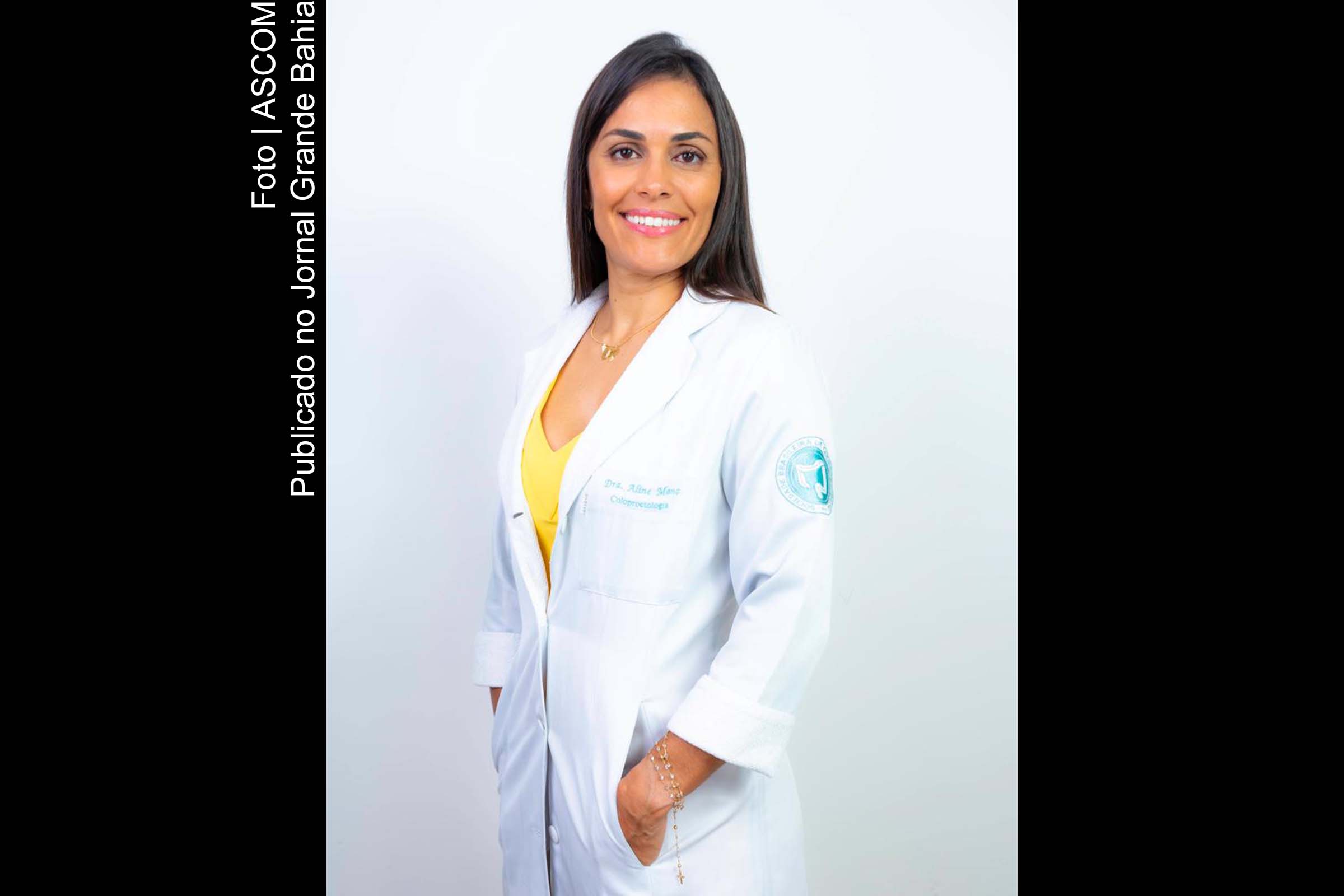 Aline Mano, cirurgiã colorretal.