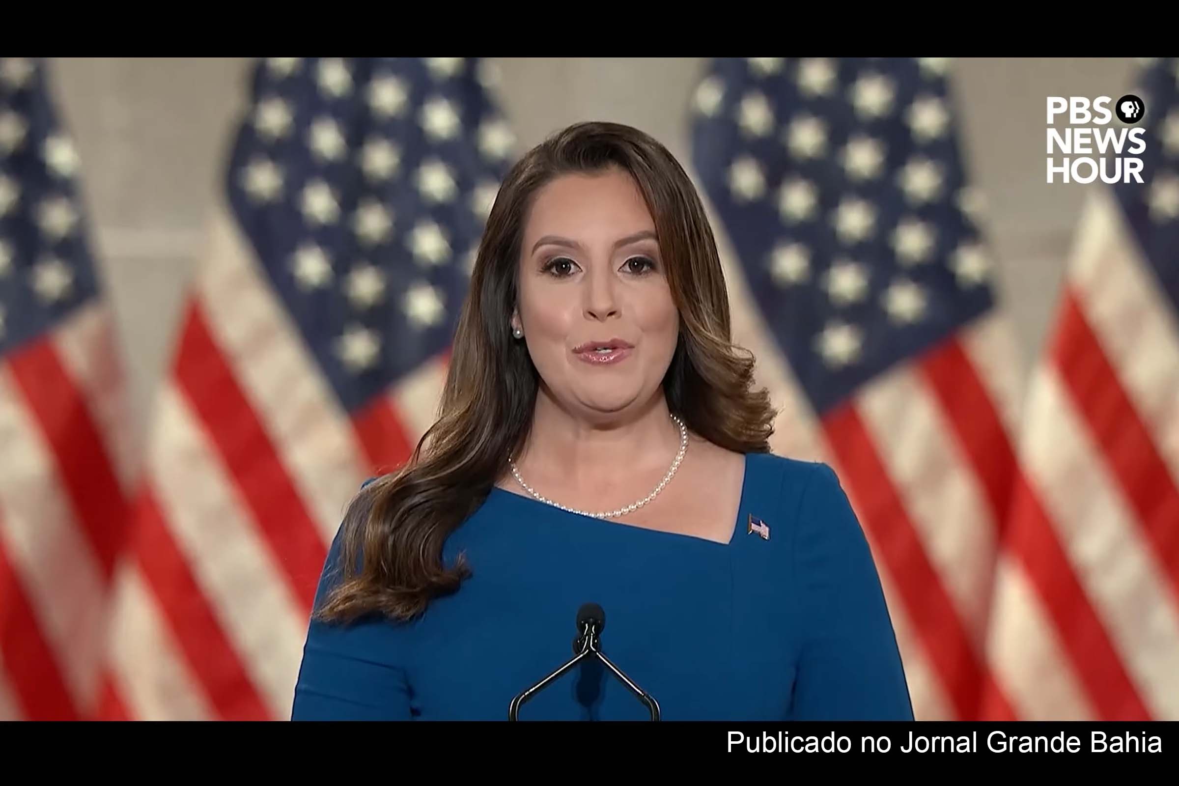 A congressista dos EUA Elise Stefanik comparou a queda de Cabul a Saigon: "Um fracasso desastroso no cenário internacional que nunca será esquecido".