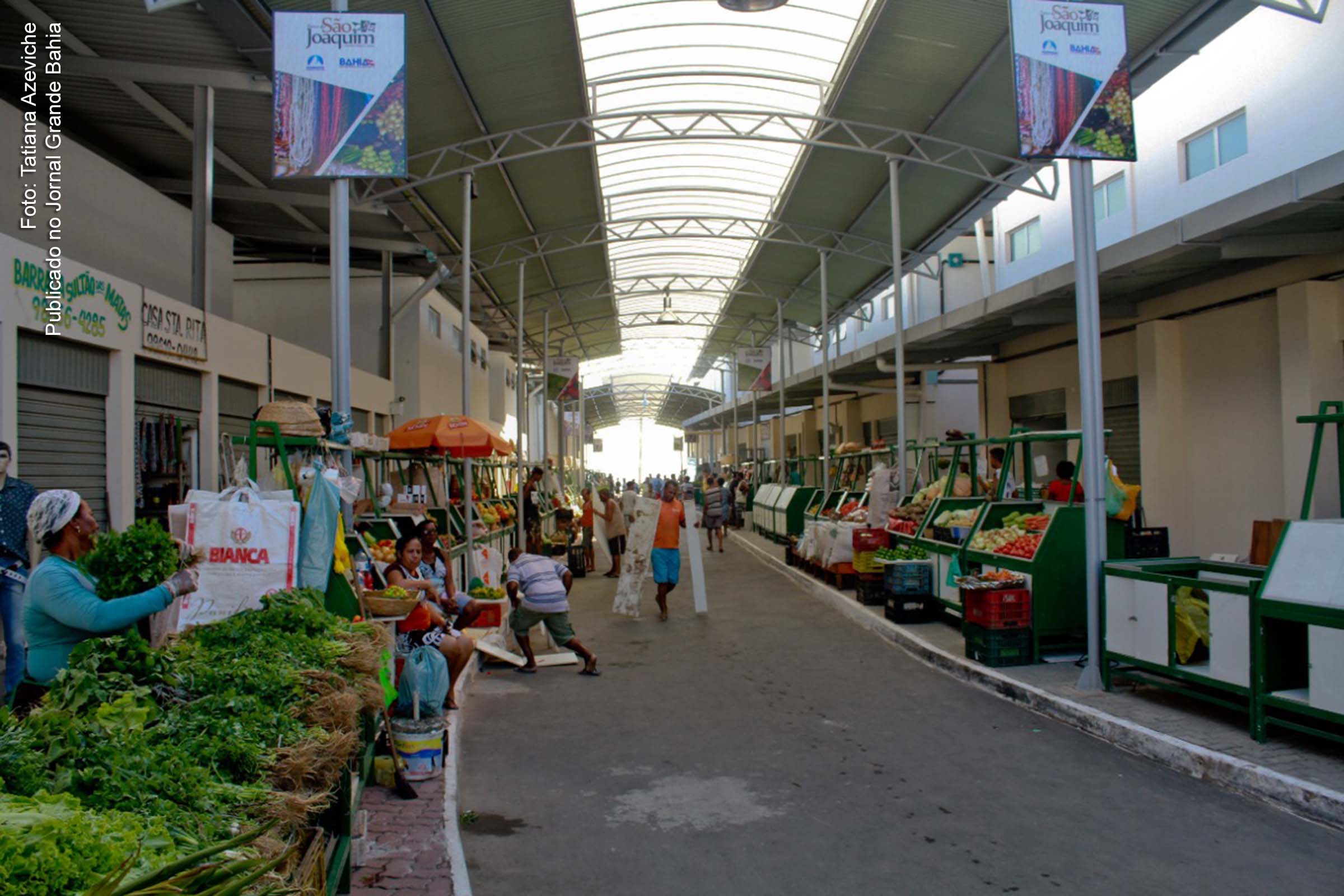 Feira de São Joaquim em Salvador.