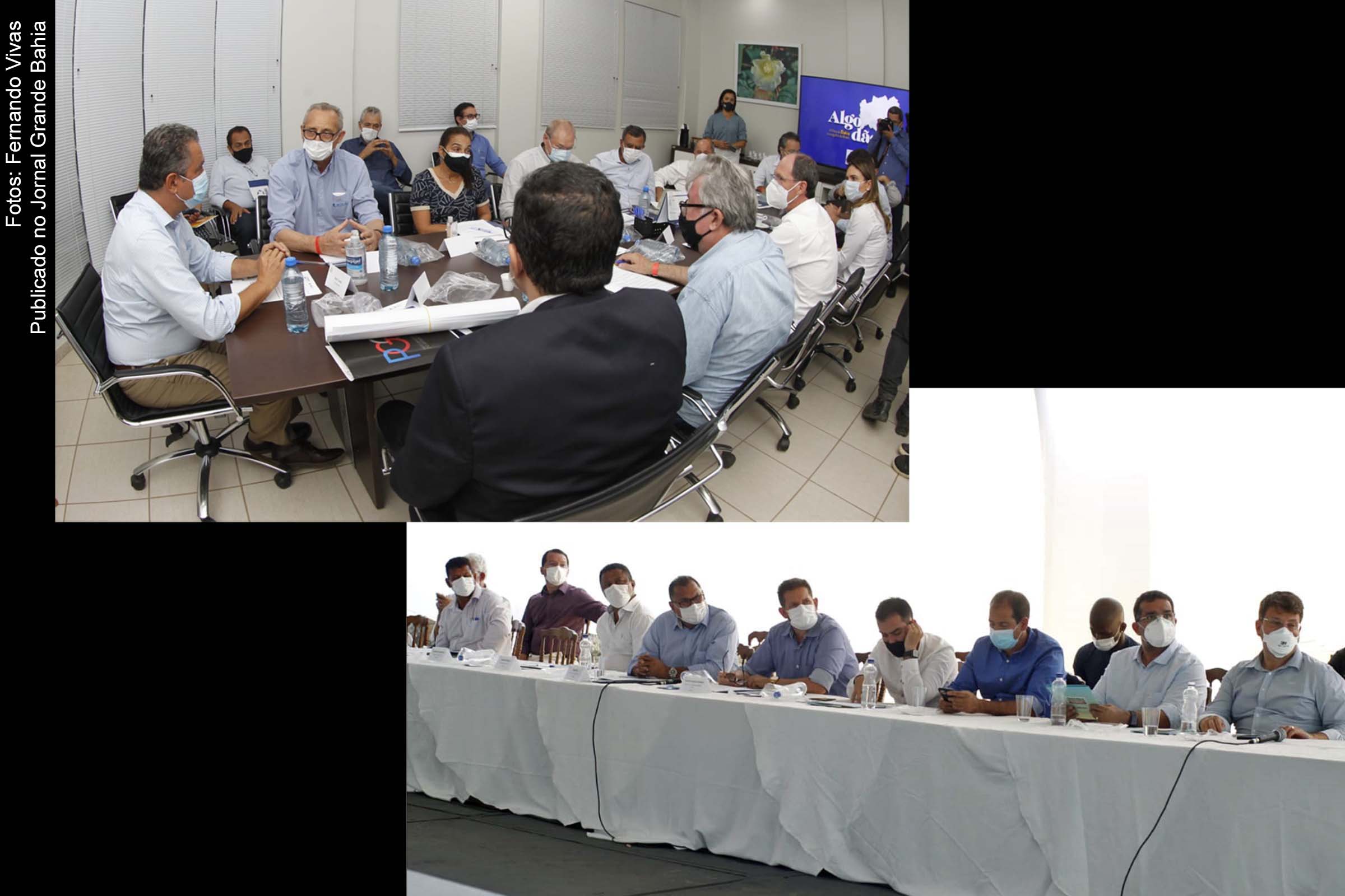 Durante reunião com prefeitos e associações de agricultores da região oeste da Bahia, governador Rui Costa anunciou investimento na recuperação de 337 km das rodovias que formam o Anel da Soja.