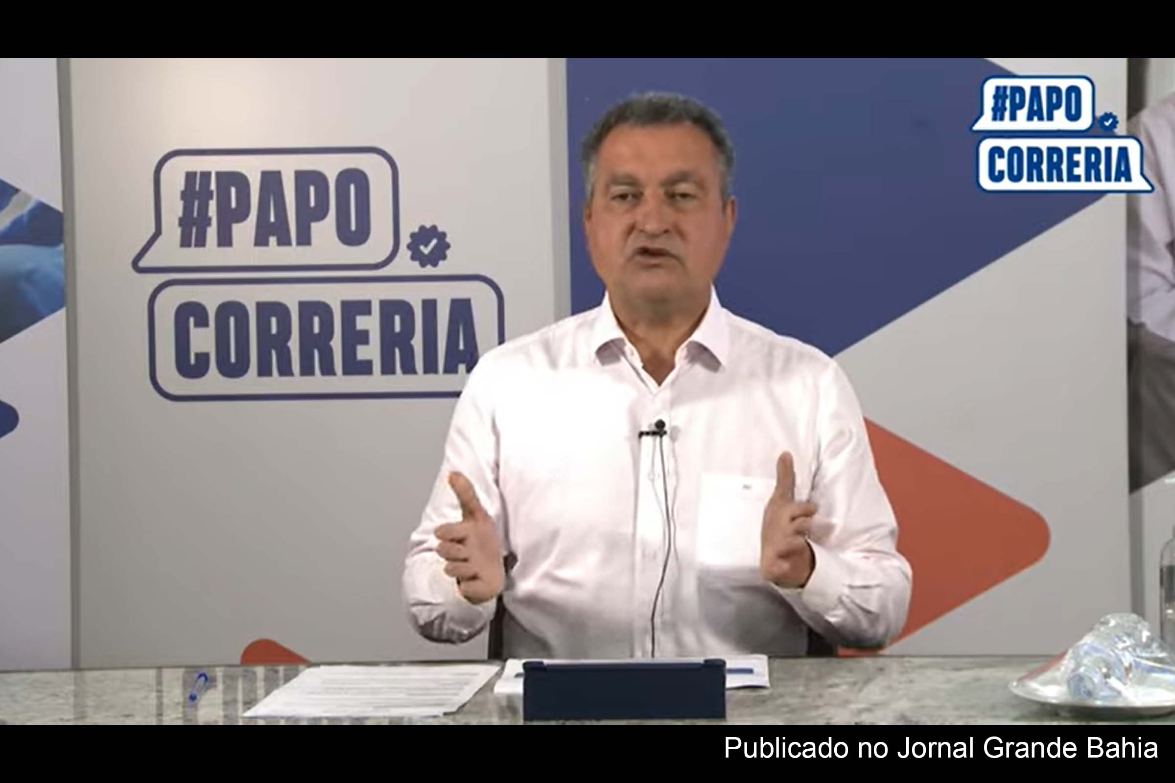 Governador Rui Costa anuncia apresentação de edição do #PapoCorreria durante estada em Barreiras.