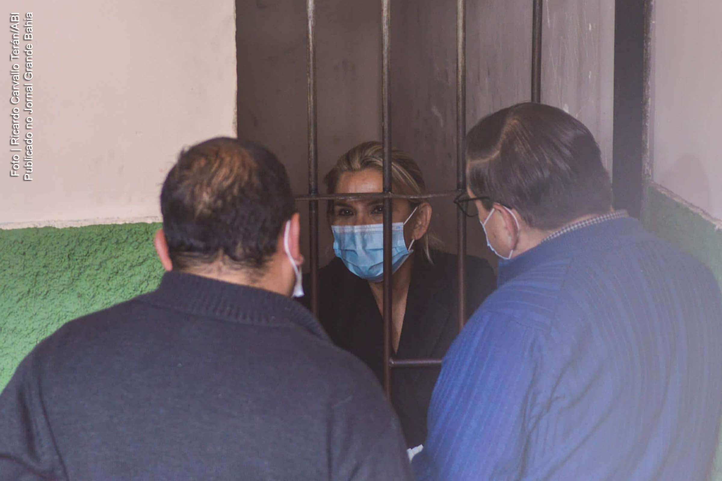 Jeanine Áñez está presa desde março de 2021 por 'terrorismo, sedição e conspiração' nos atos que levaram à renúncia de Evo Morales.
