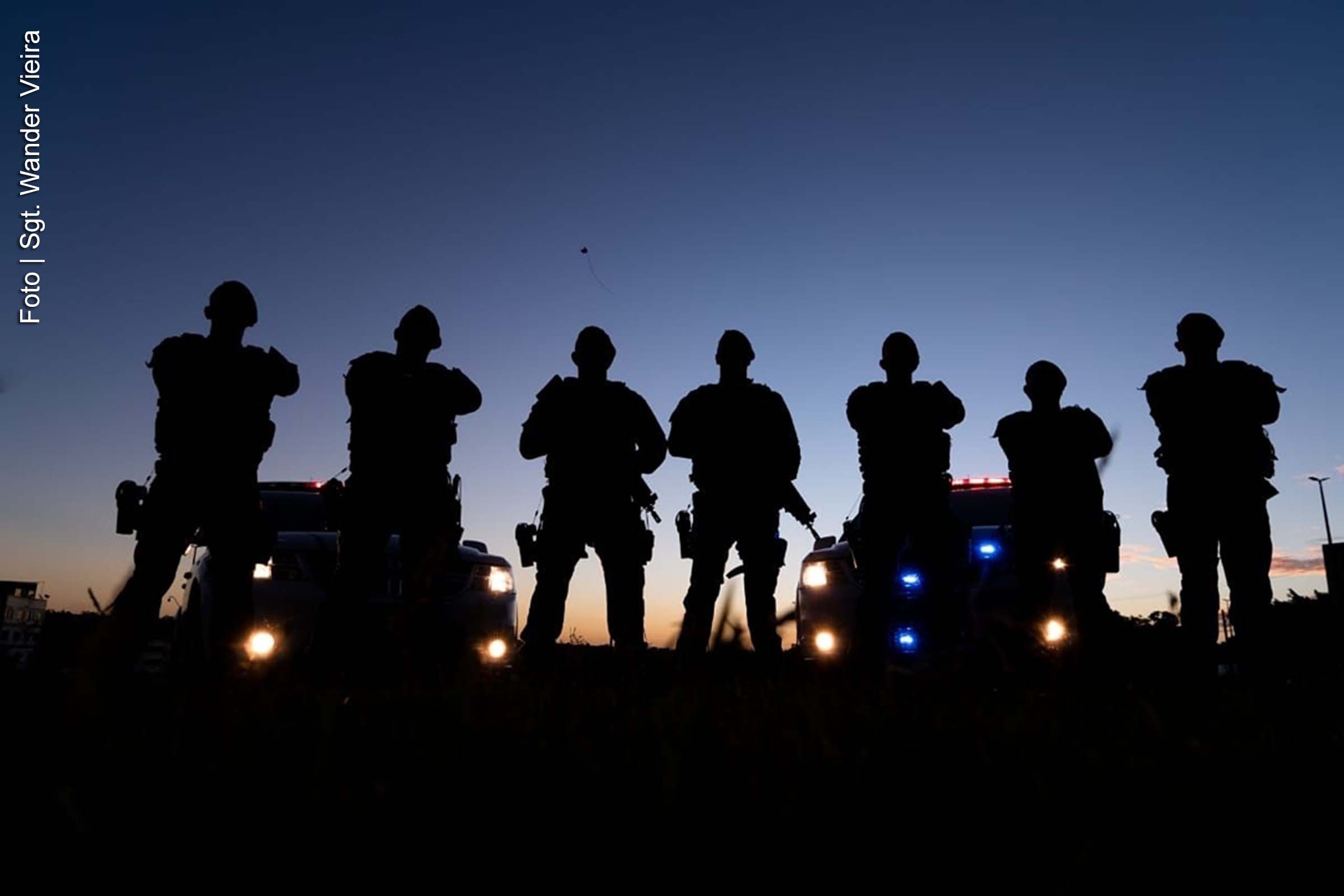 Policiais militares pretendem participar de ato de protesto a favor do presidente Jair Bolsonaro, durante comemoração da edição 2021 do 7 de setembro, em Brasília.