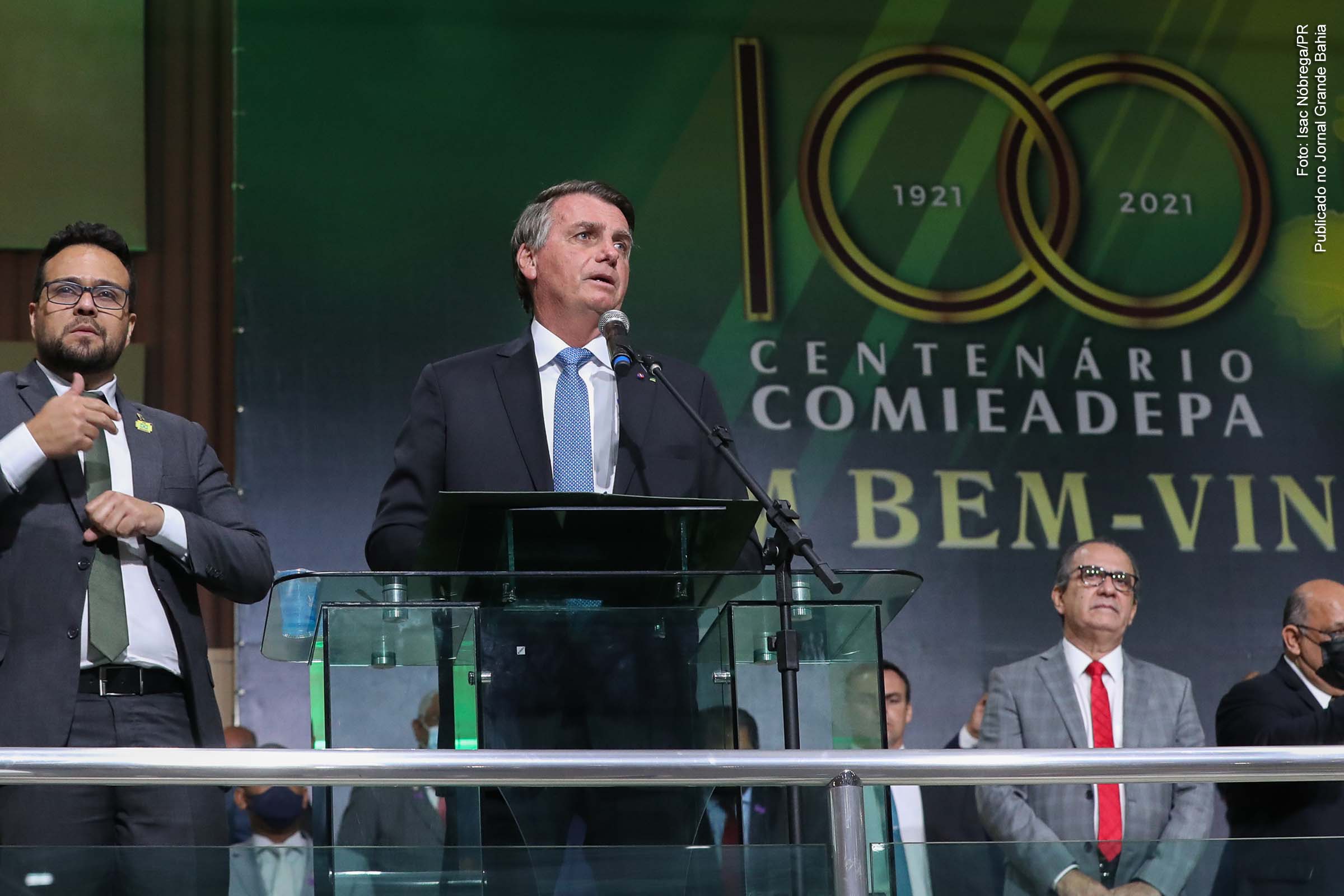 Presidente Jair Bolsonaro sancionou parcialmente a Lei de Diretrizes Orçamentárias de 2022.