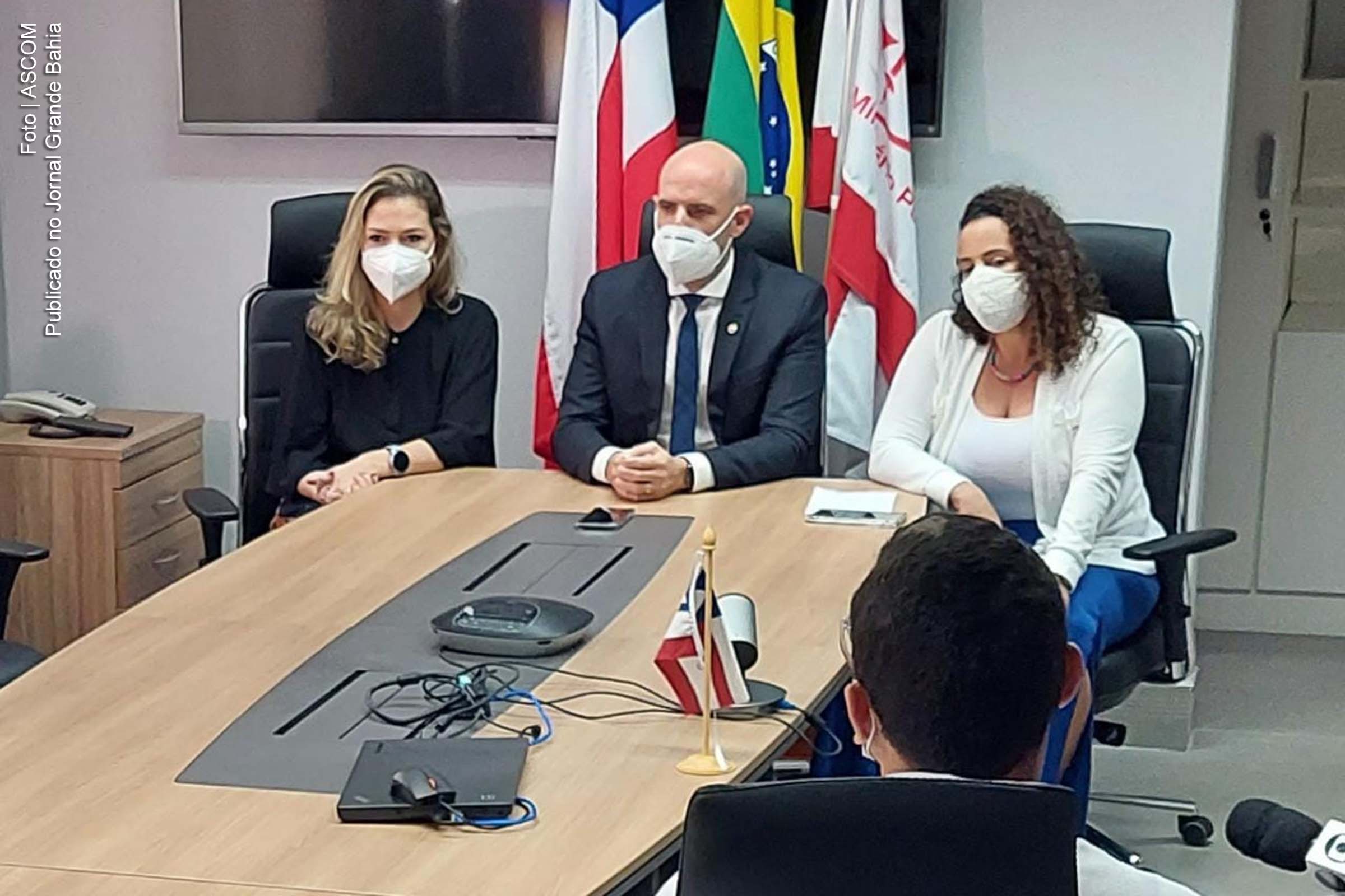 Representantes do MPT e da SRT Bahia.