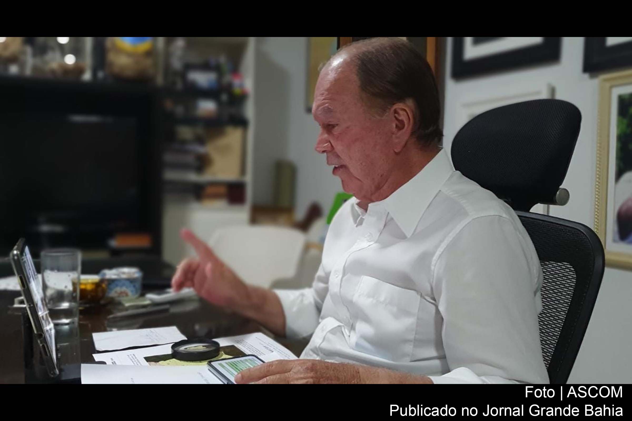 Vice-governador João Leão.