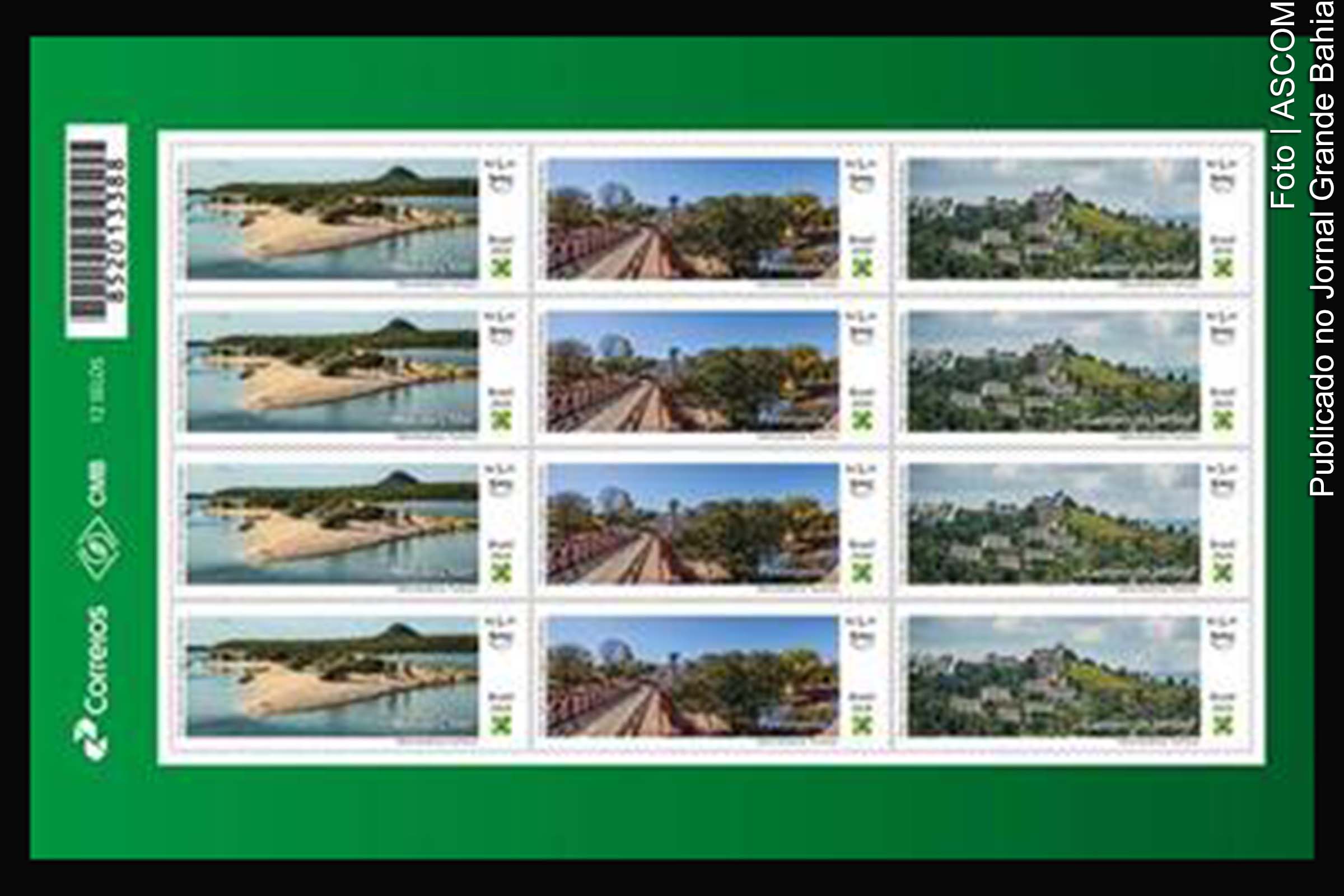 Correios lança Emissão Especial Série América UPAEP – Turismo