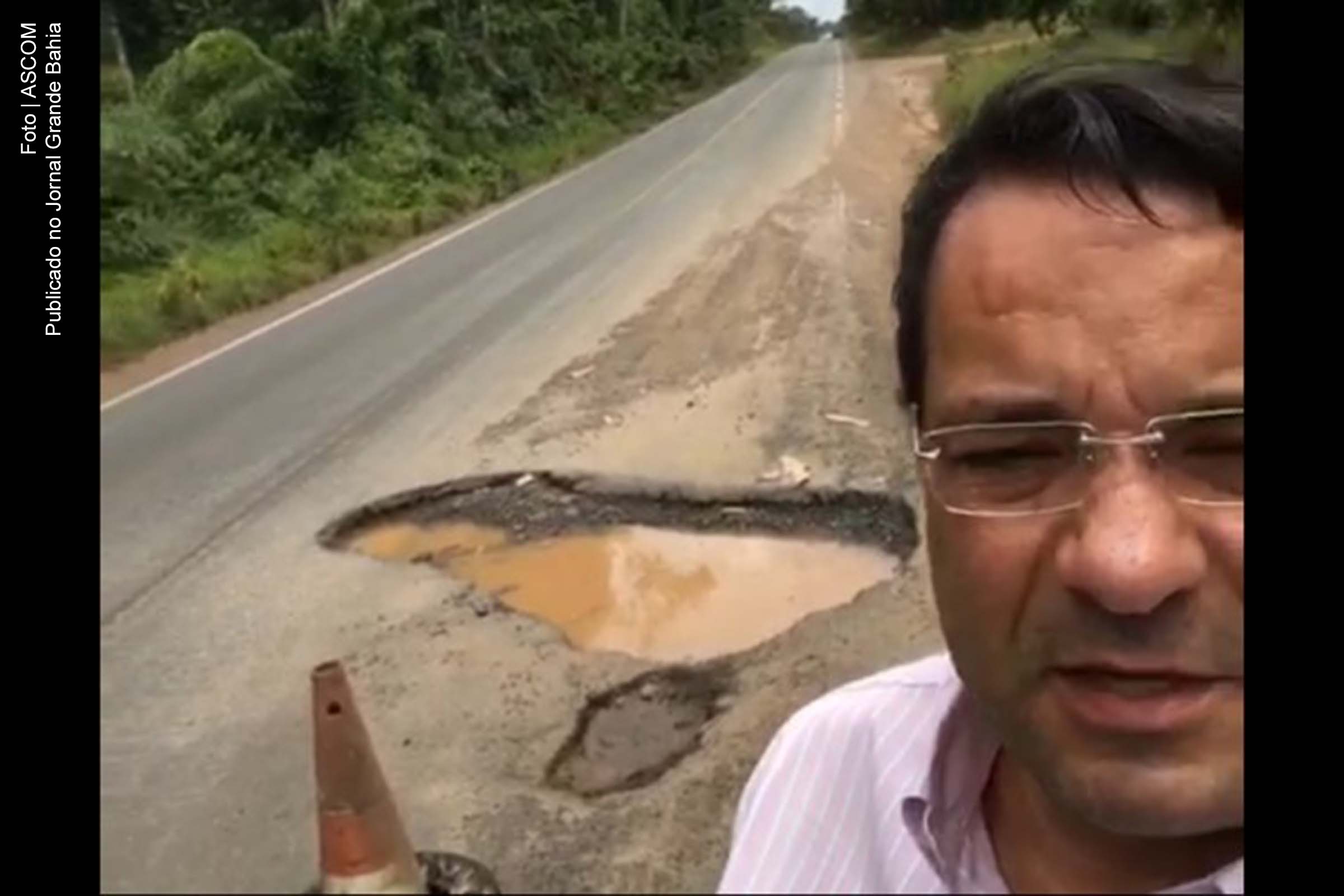 Deputado Alan Sanches cobra investimento na manutenção das rodovias estaduais da Bahia.
