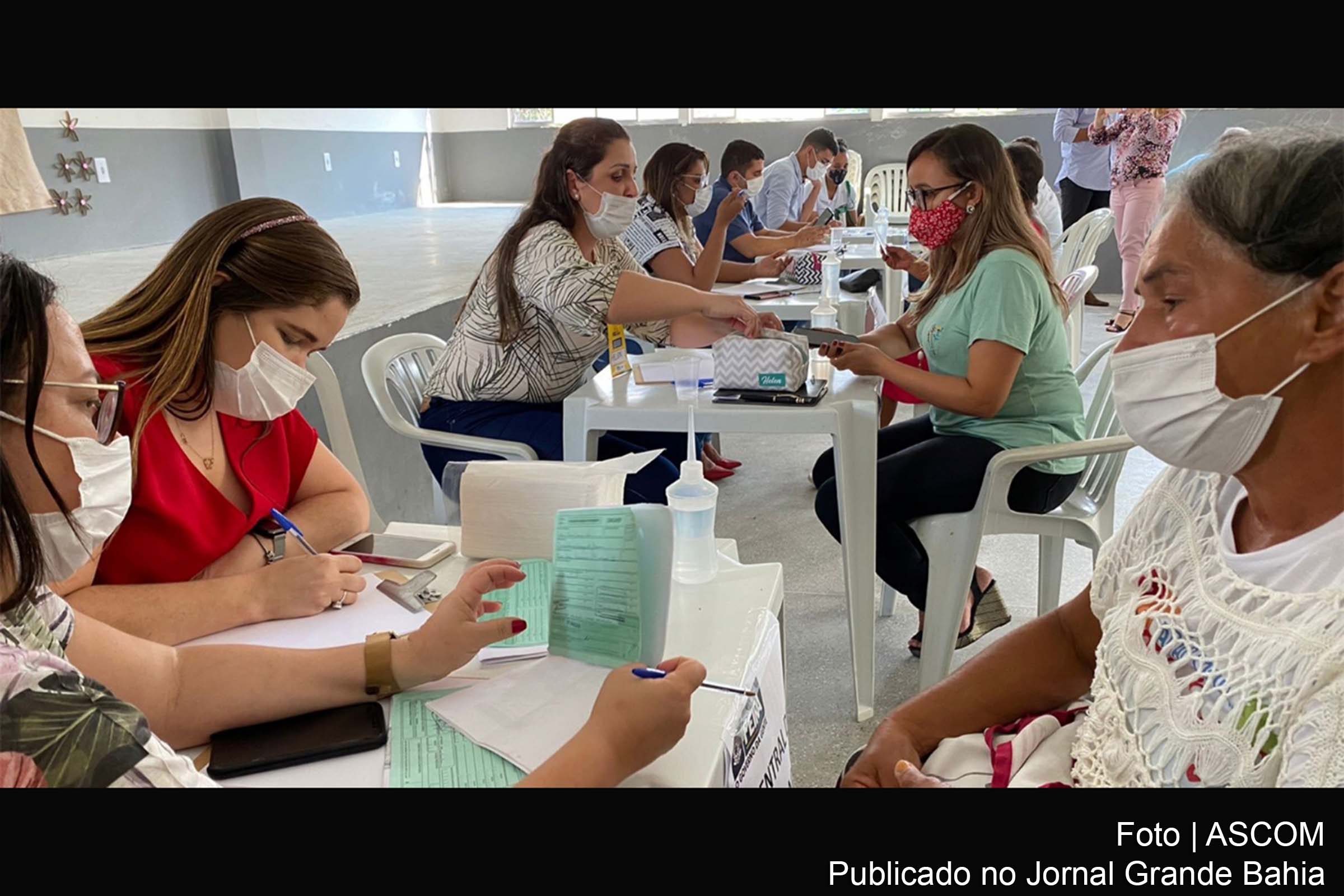 Distrito de Humildes recebe projeto ‘Voz da Gente' promovido pela SMS de Feira de Santana.