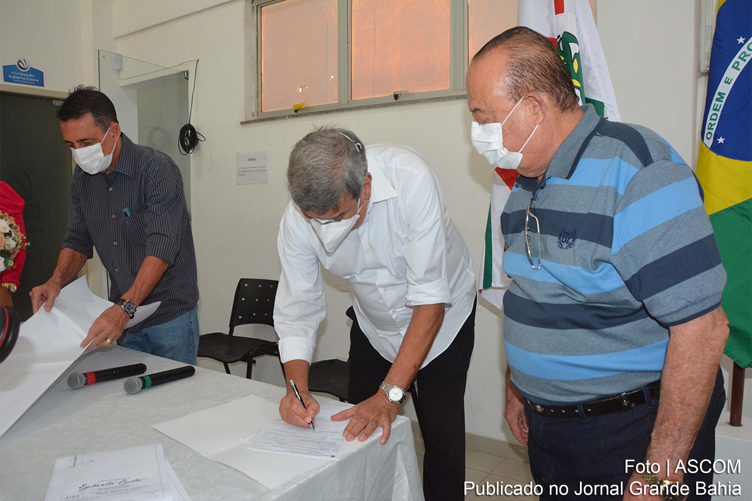 prefeito Colbert Martins autorizou a construção da sede da Fundação Municipal de Tecnologia da Informação, Telecomunicação e Cultura Egberto Tavares Costa (Funtittec), no Bairro São João.