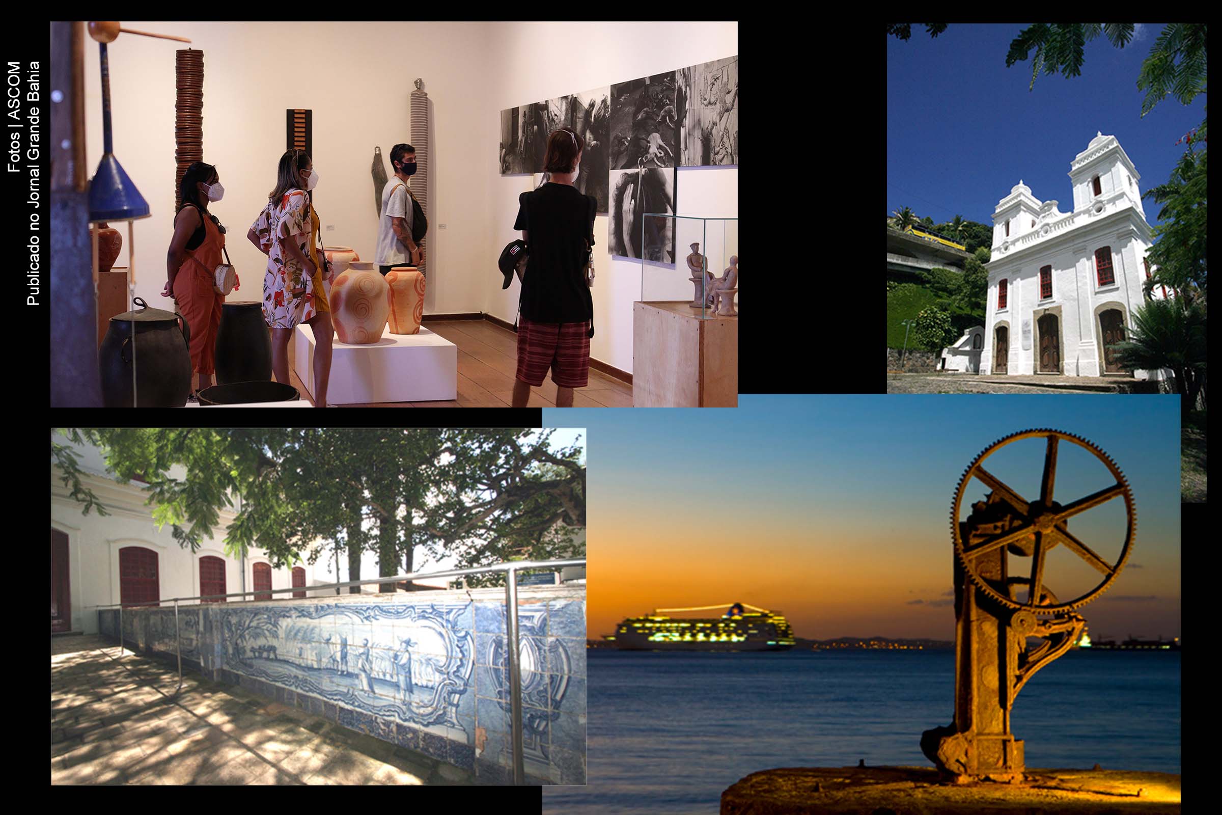 Instalações do Museu de Arte Moderna da Bahia (MAM Bahia).