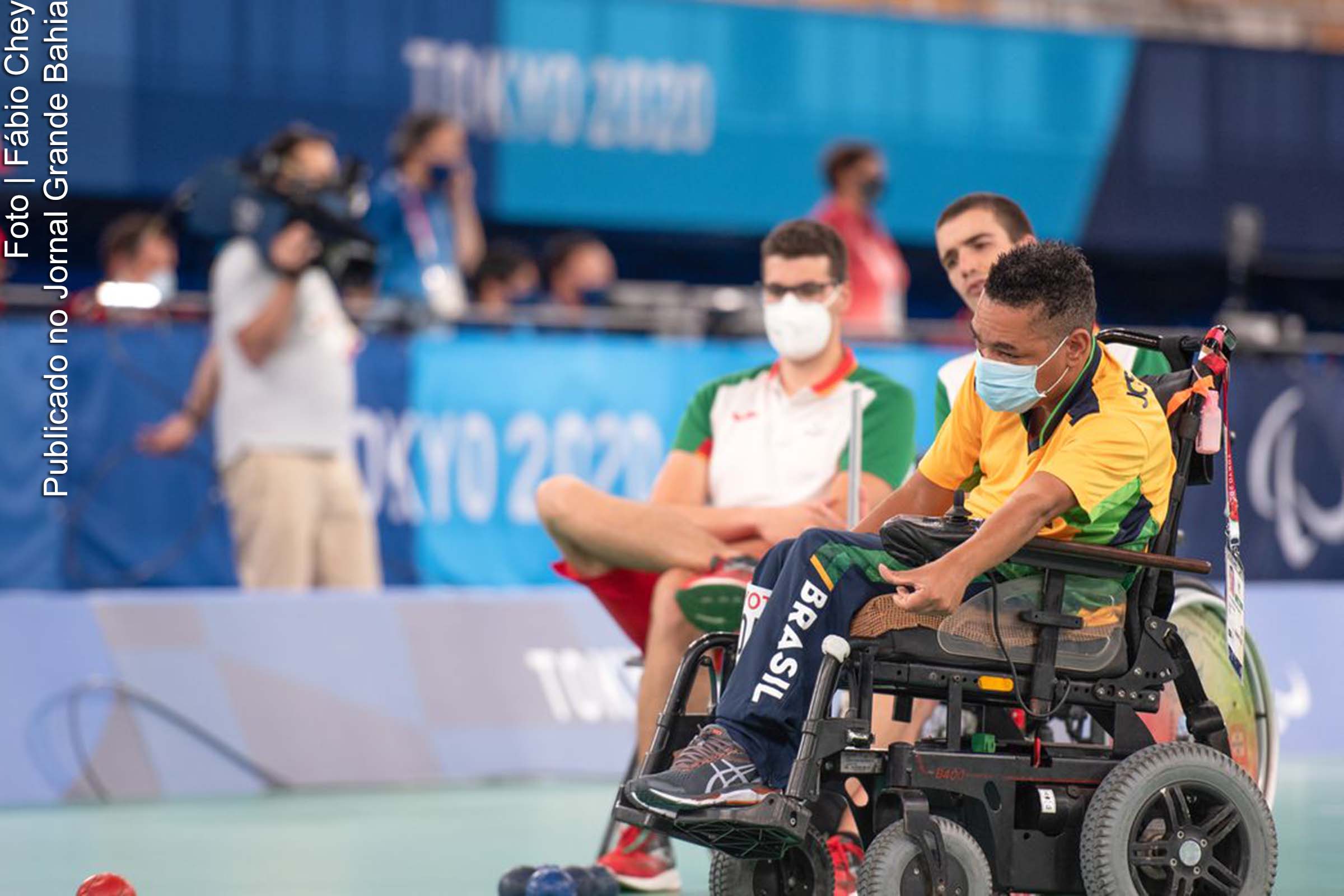 Medalha veio após vitória de virada sobre português André Ramos.