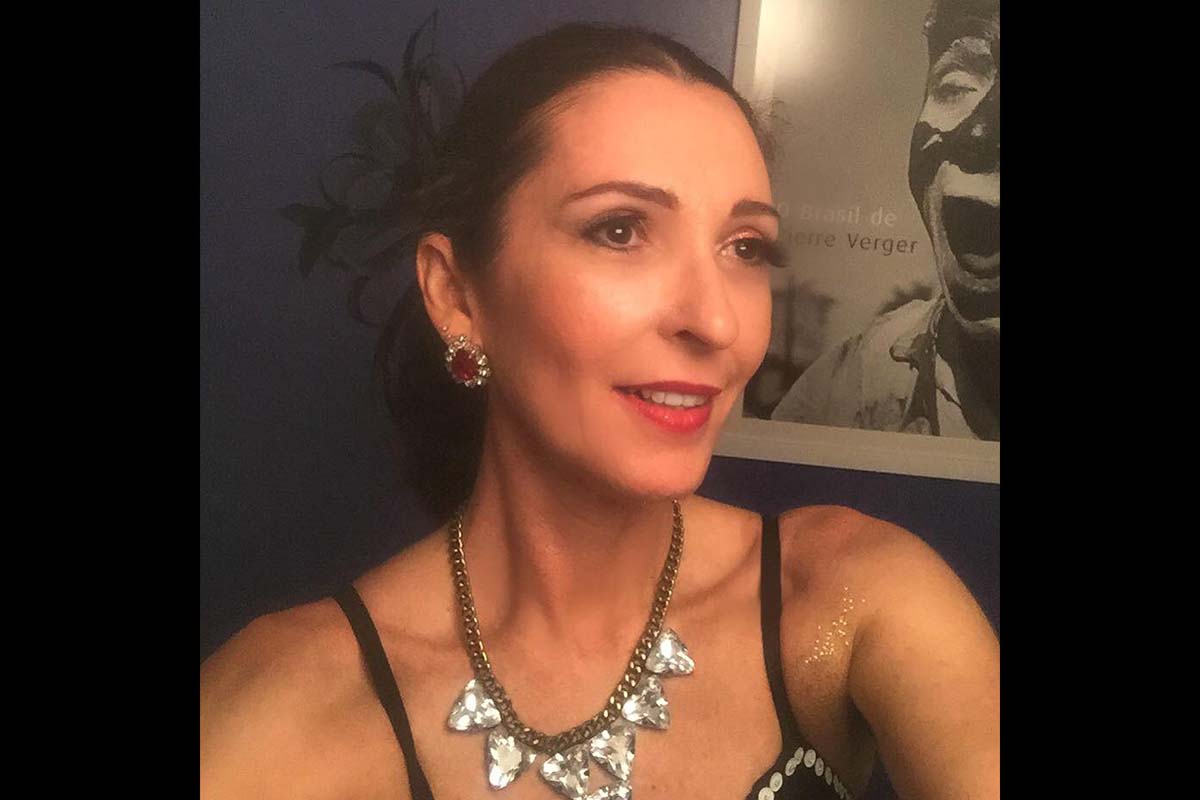 A consagrada coreógrafa feirense Karyne Lacerda, querida dos meios do ballet na Bahia.