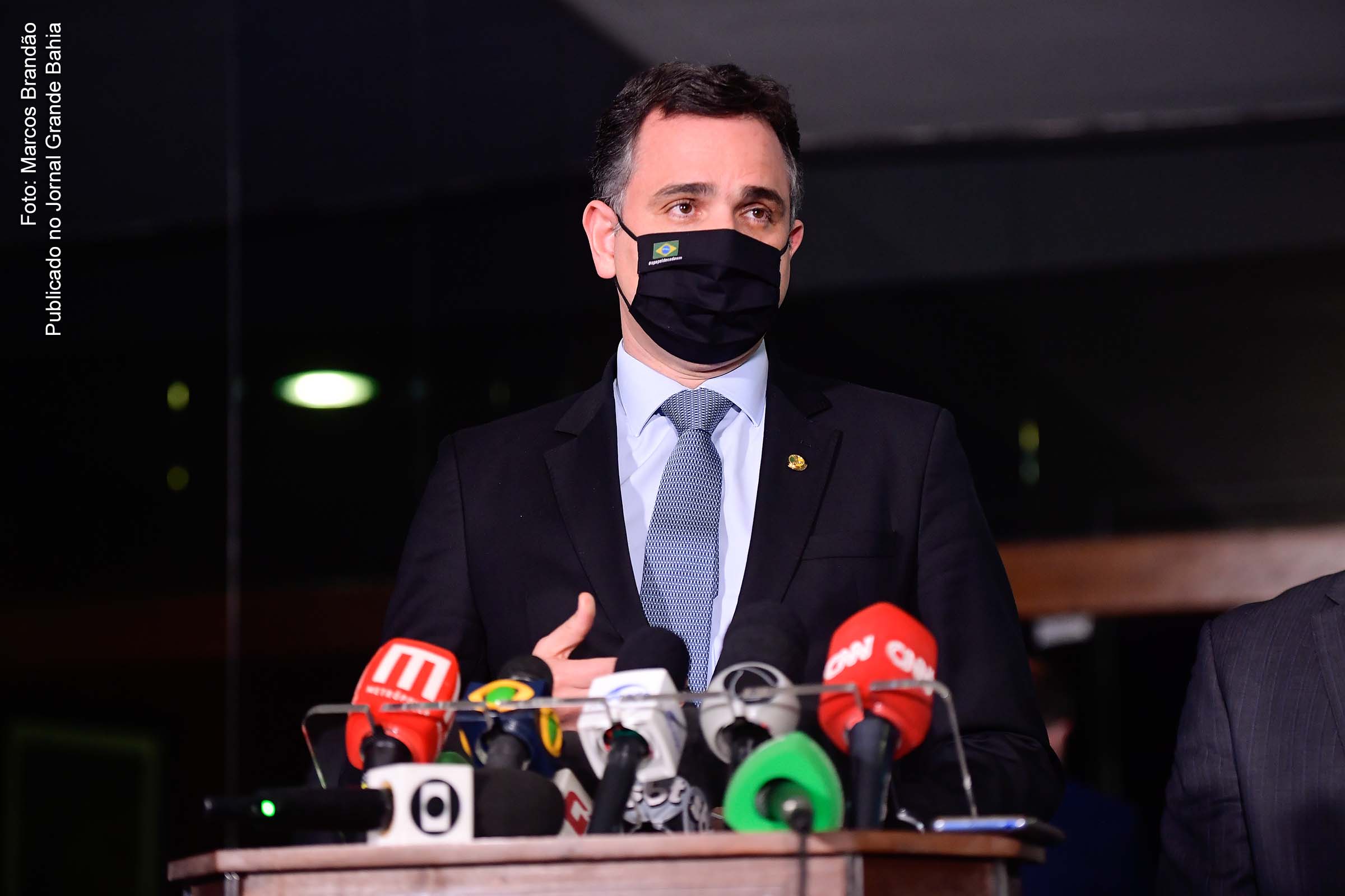 Senador Rodrigo Pacheco (DEM-MG).