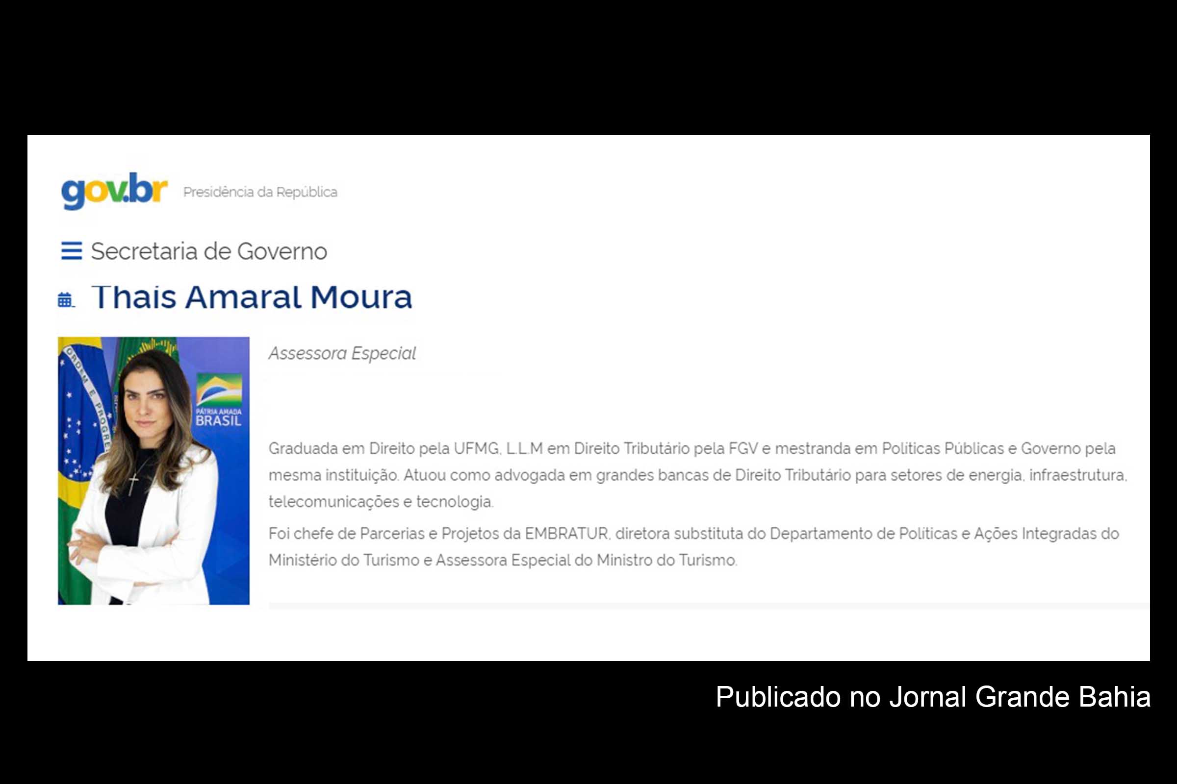 Thaís Amaral Moura é apontada pela CPI da Pandemia como autora de requerimentos apresentados por senadores governistas.