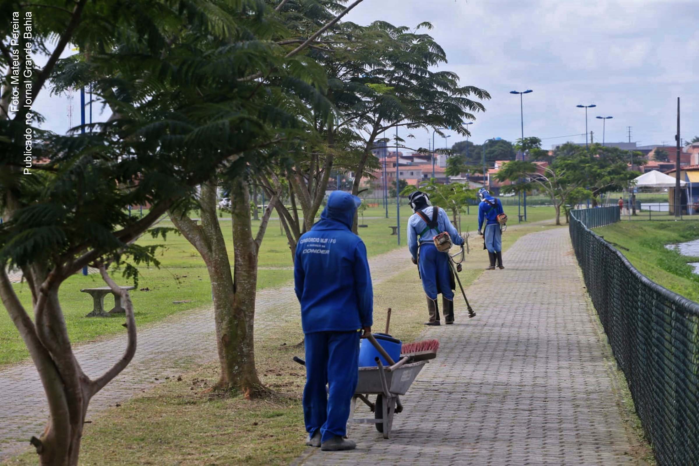Governo do Estado investe na região da Lagoa Grande, no município de Feira de Santana.