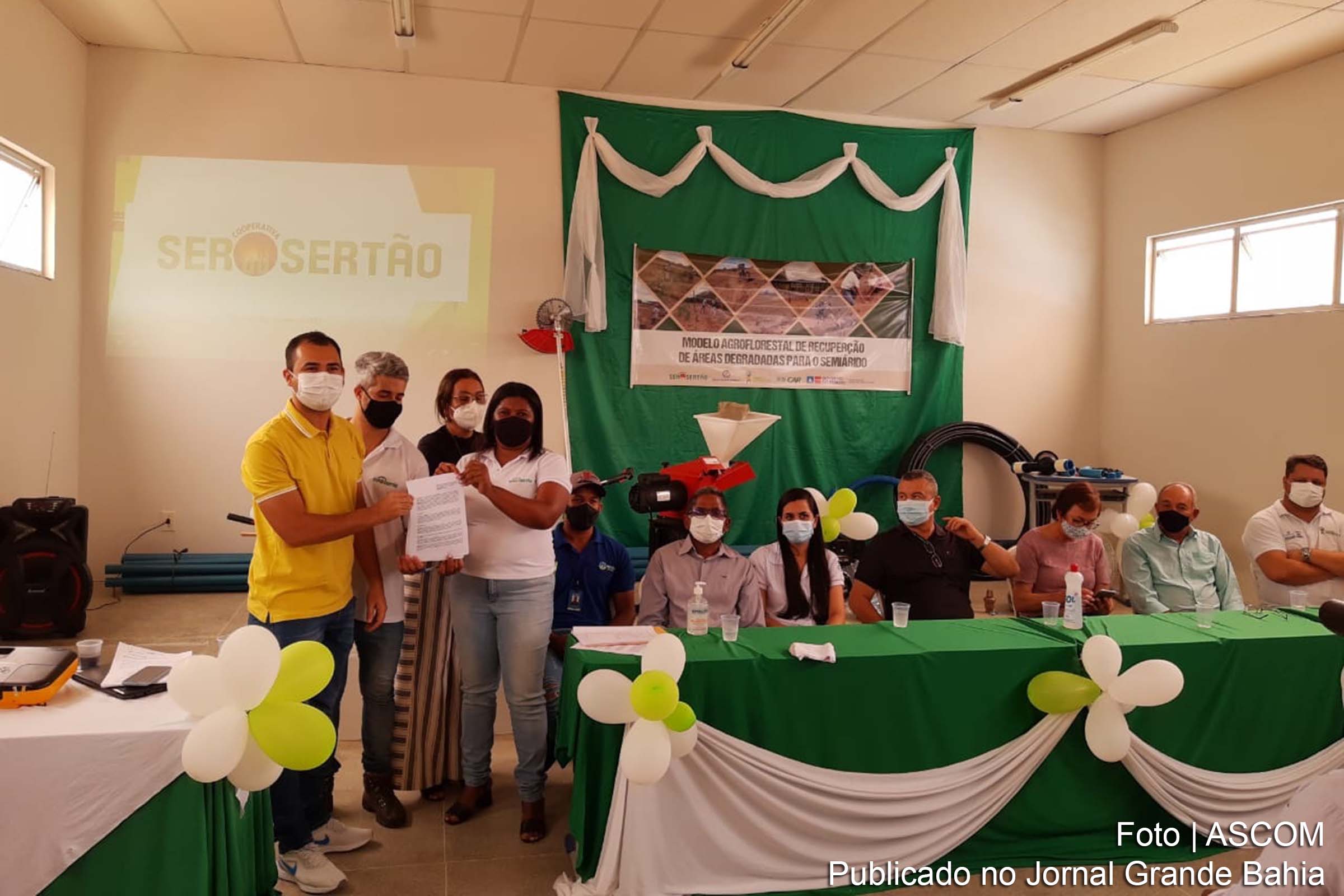 25 famílias de agricultores e agricultoras receberam equipamentos que serão utilizados no projeto-piloto para a ILPF.