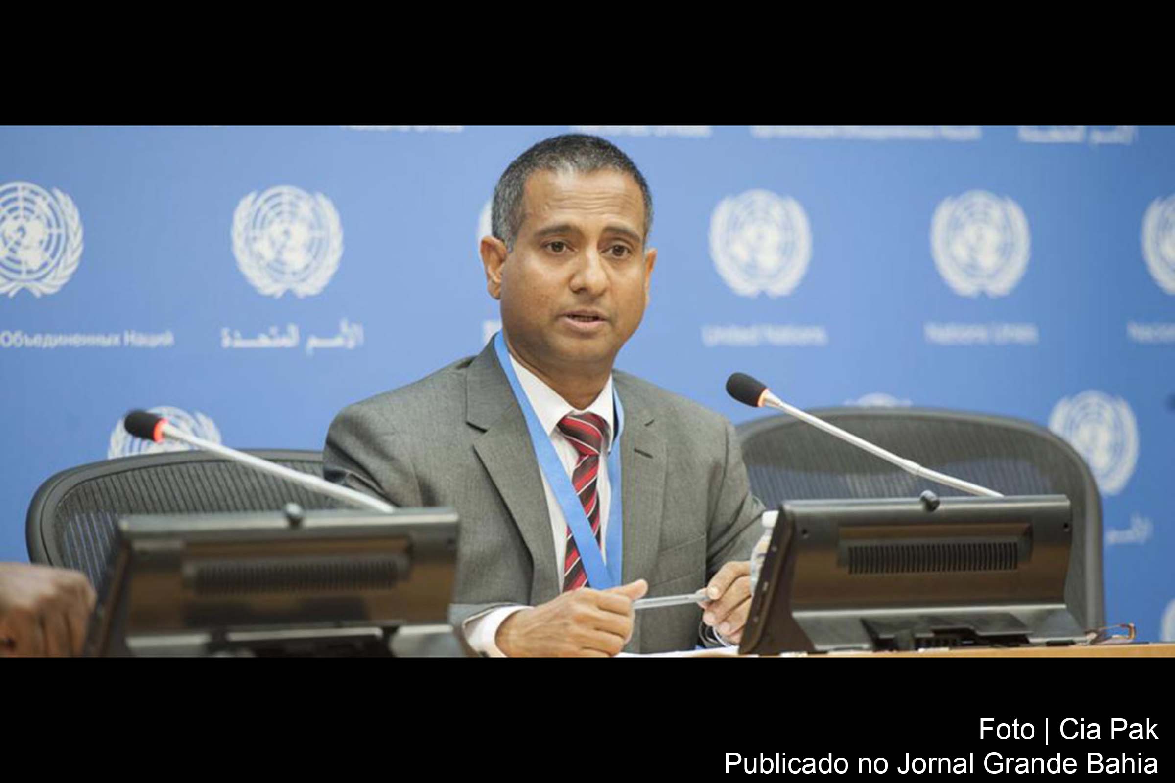 Ahmed Shaheed é relator especial para os direitos humanos.