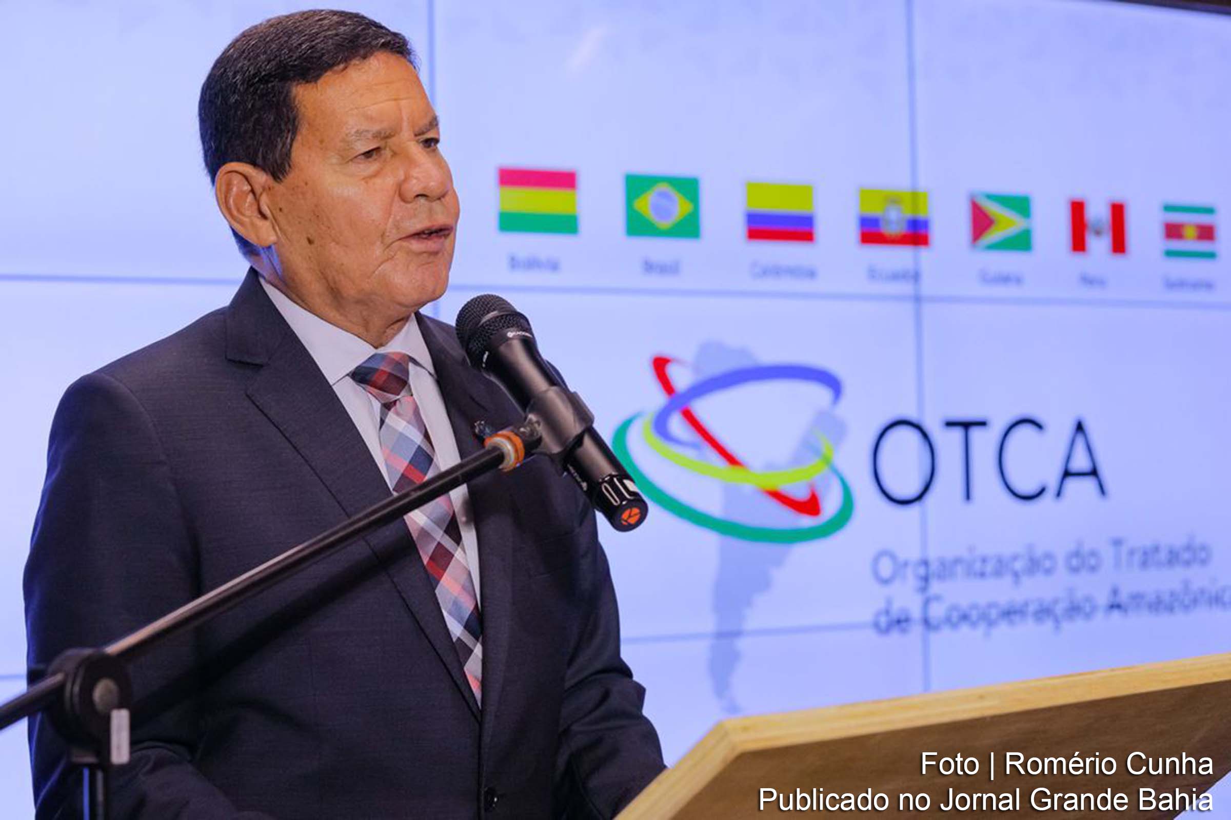 Vice-presidente inaugura sede de organização de cooperação amazônica