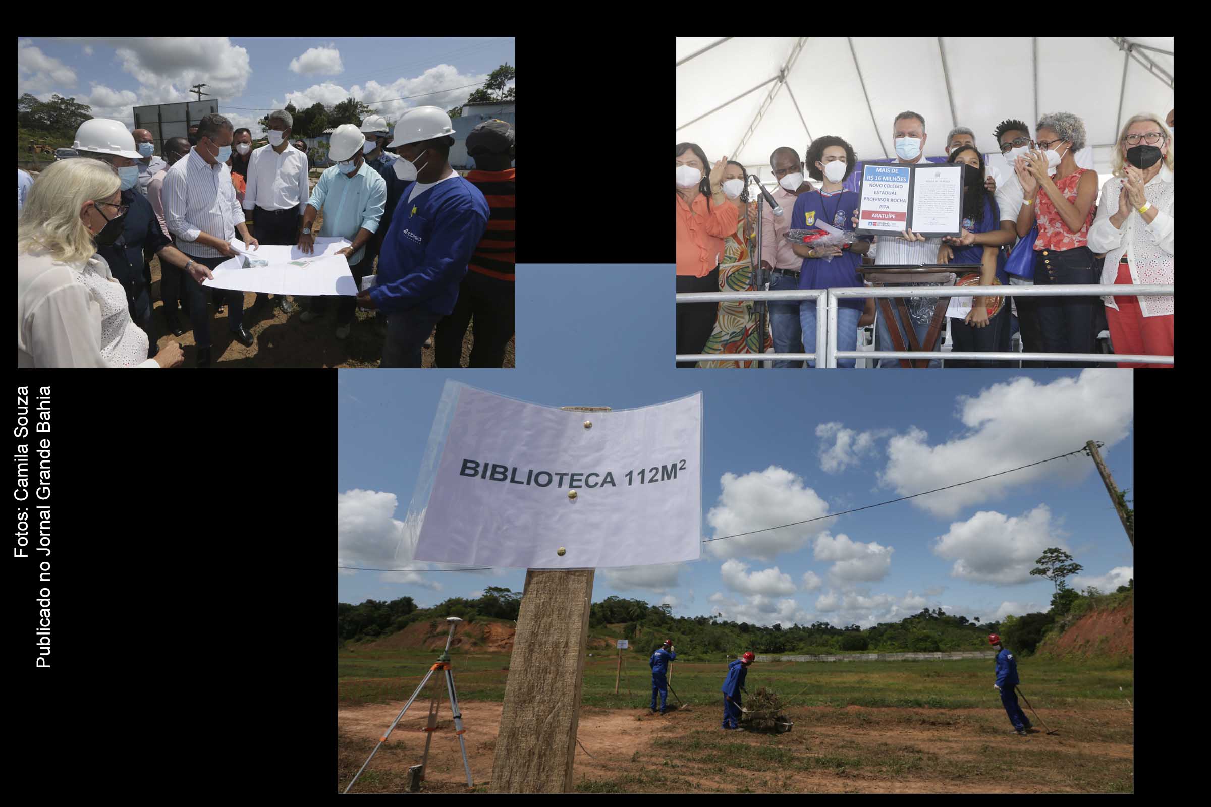 Construção de Colégio Estadual em Aratuípe é autorizada pelo governador Rui Costa.