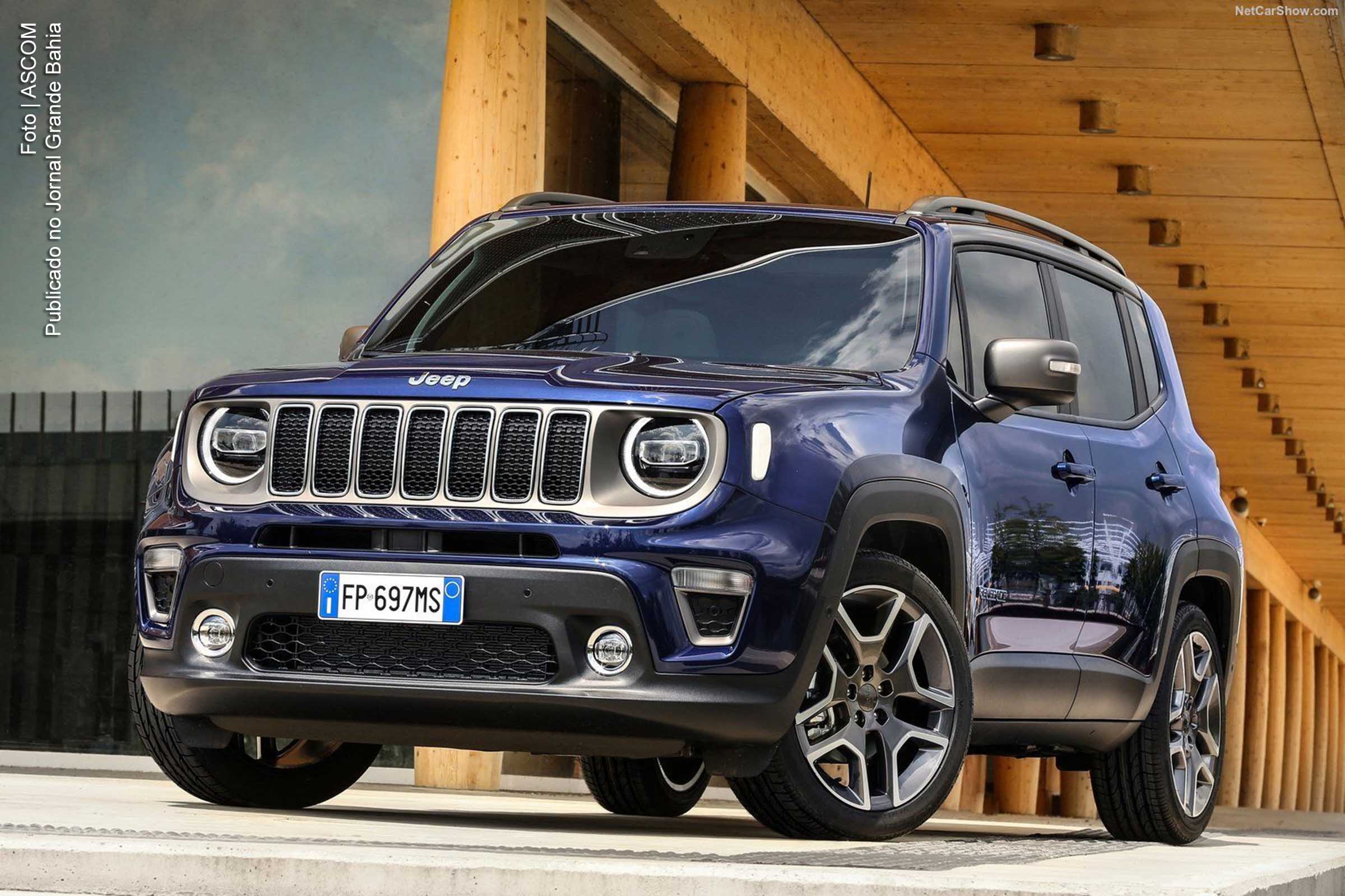 Jeep Renegade é um dos líderes nacionais em vendas no Brasil